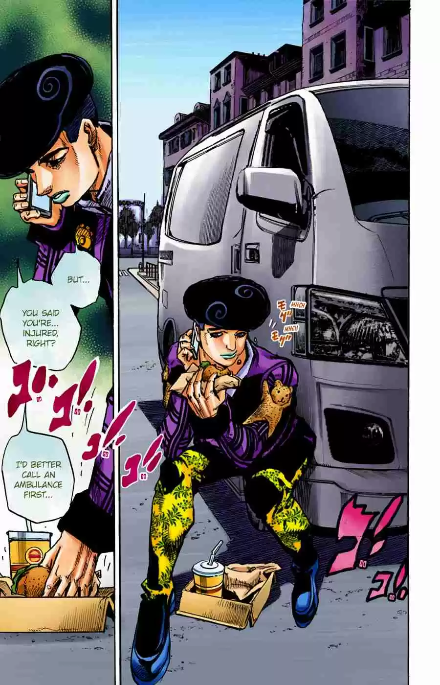 JoJo's Bizarre Adventure Part 8 - JoJolion (Official Colored) 96 Just Don't Move