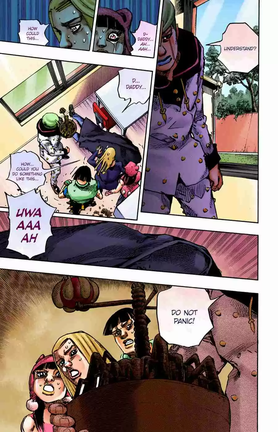 JoJo's Bizarre Adventure Part 8 - JoJolion (Official Colored) 96 Just Don't Move