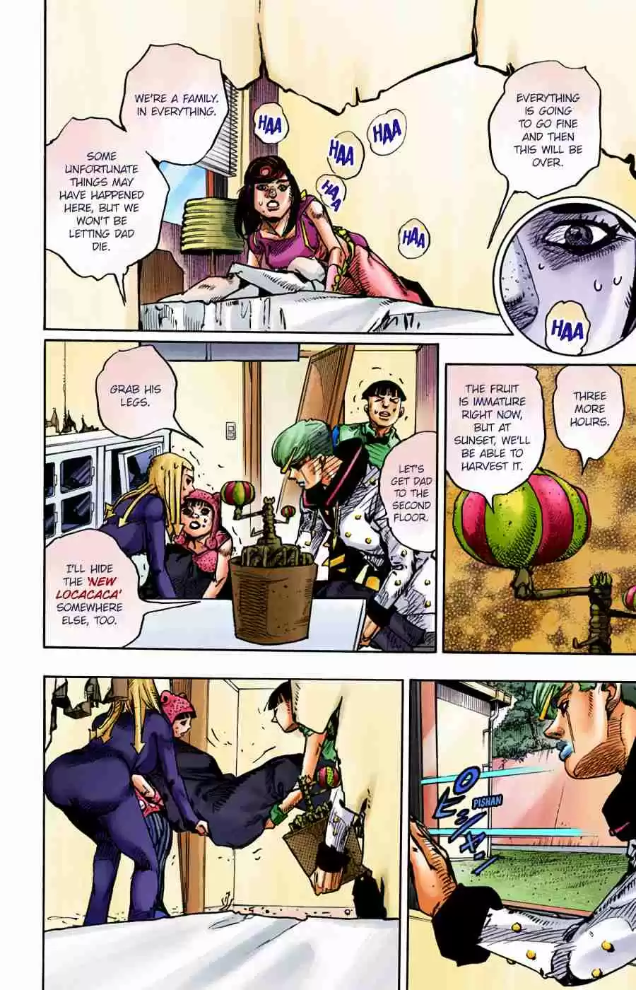 JoJo's Bizarre Adventure Part 8 - JoJolion (Official Colored) 96 Just Don't Move