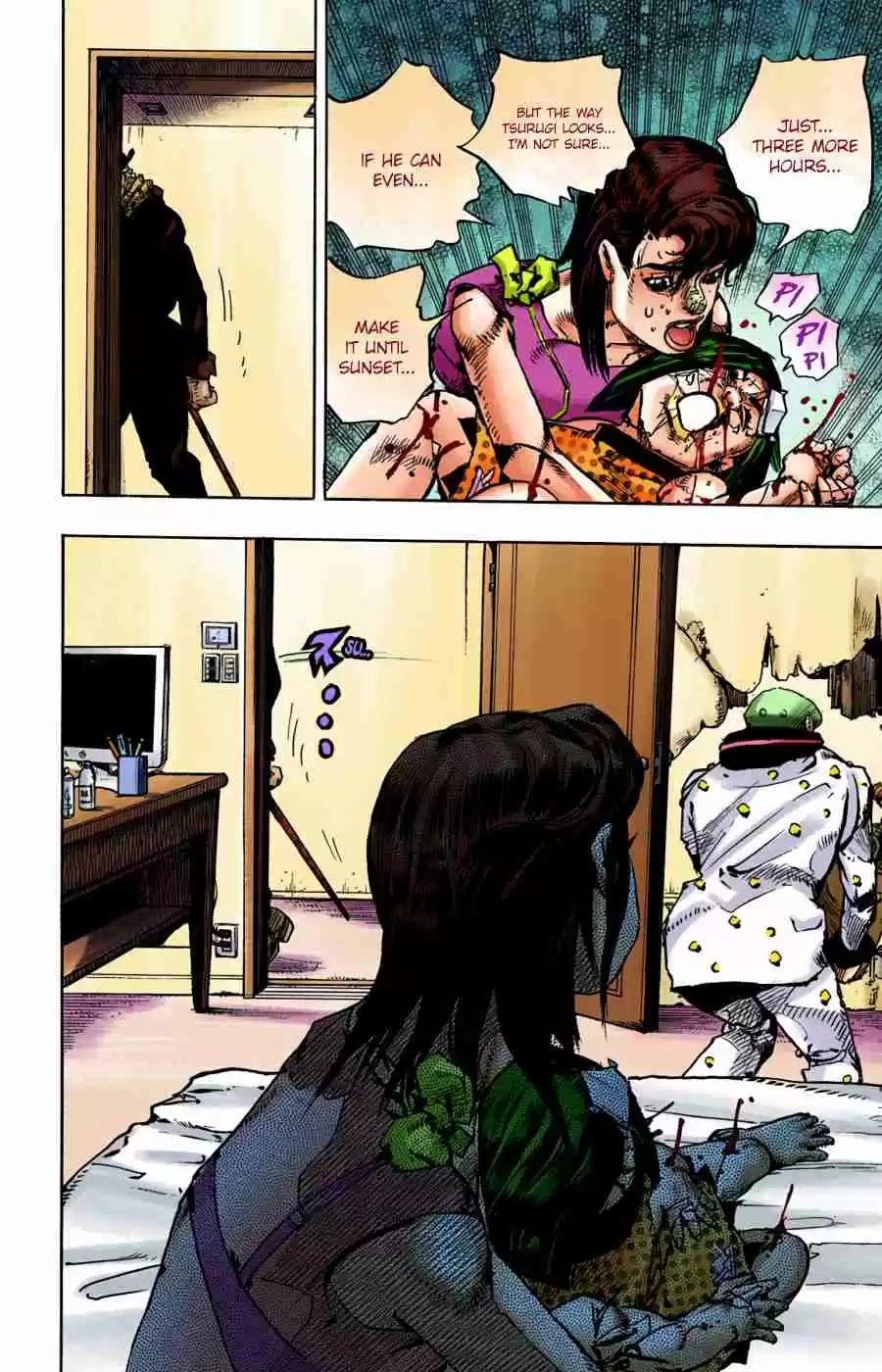 JoJo's Bizarre Adventure Part 8 - JoJolion (Official Colored) 96 Just Don't Move