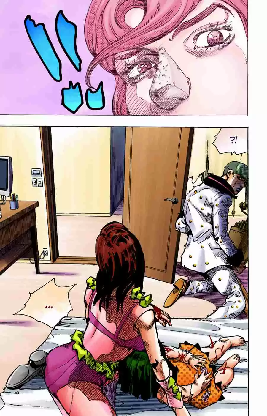JoJo's Bizarre Adventure Part 8 - JoJolion (Official Colored) 96 Just Don't Move