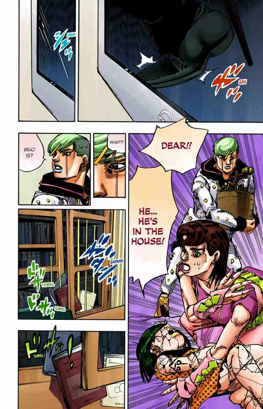 JoJo's Bizarre Adventure Part 8 - JoJolion (Official Colored) 96 Just Don't Move