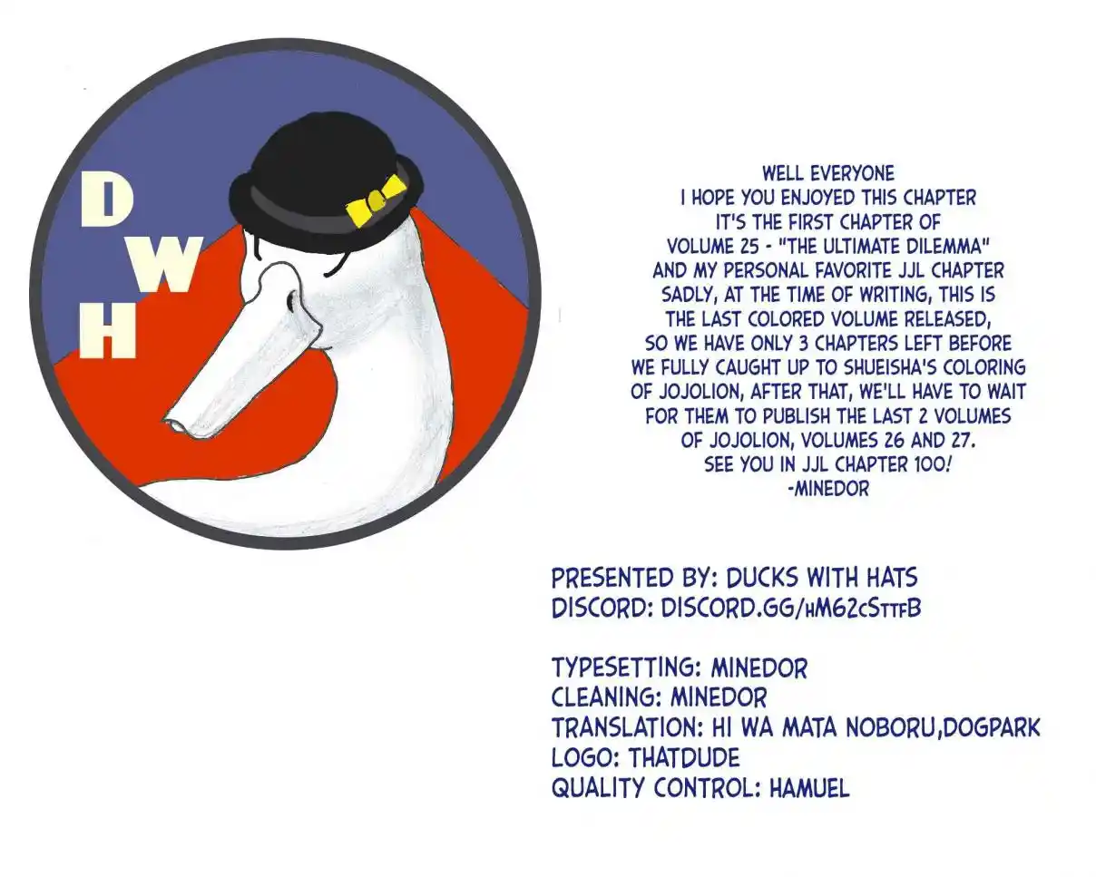 JoJo's Bizarre Adventure Part 8 - JoJolion (Official Colored) 99