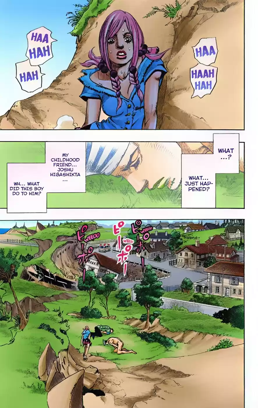 JoJo's Bizarre Adventure Part 8 JoJolion [Official Colored] Vol. 1 Ch. 1 Welcome to Morioh