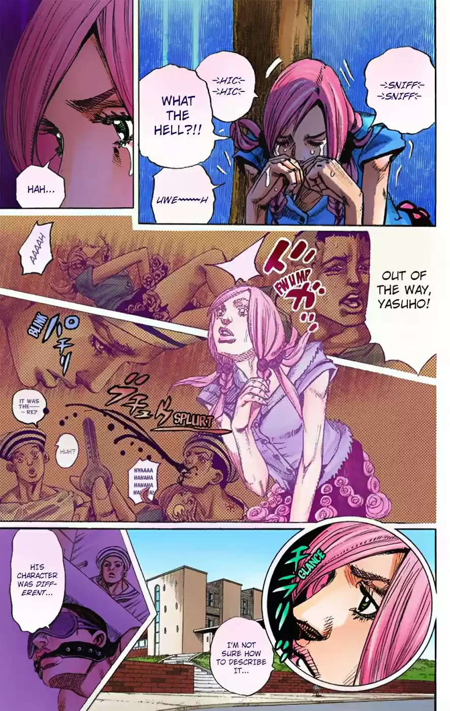JoJo's Bizarre Adventure Part 8 JoJolion [Official Colored] Vol. 1 Ch. 4 Soft & Wet Part 3