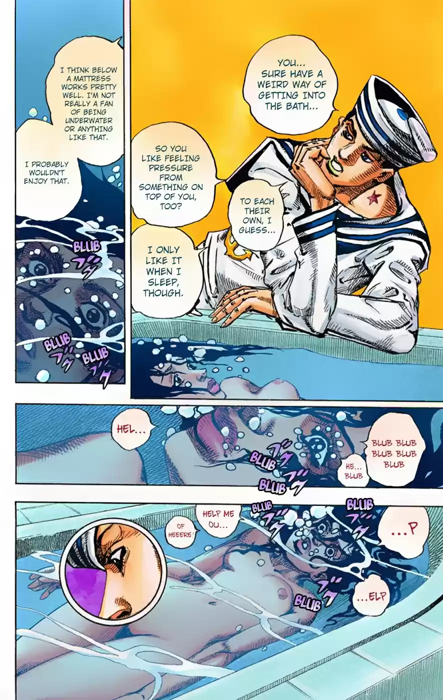 JoJo's Bizarre Adventure Part 8 JoJolion [Official Colored] Vol. 1 Ch. 4 Soft & Wet Part 3