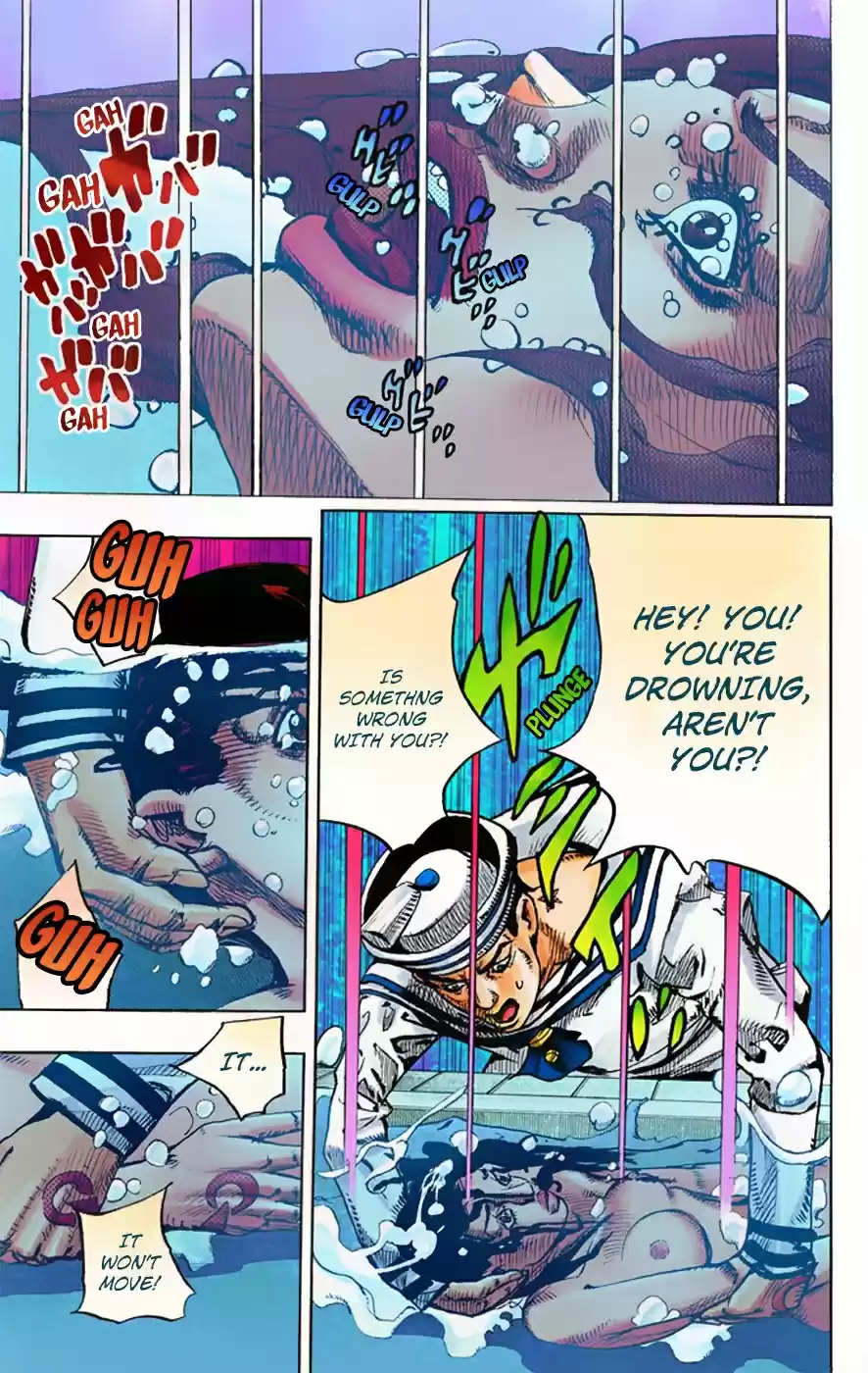 JoJo's Bizarre Adventure Part 8 JoJolion [Official Colored] Vol. 1 Ch. 4 Soft & Wet Part 3