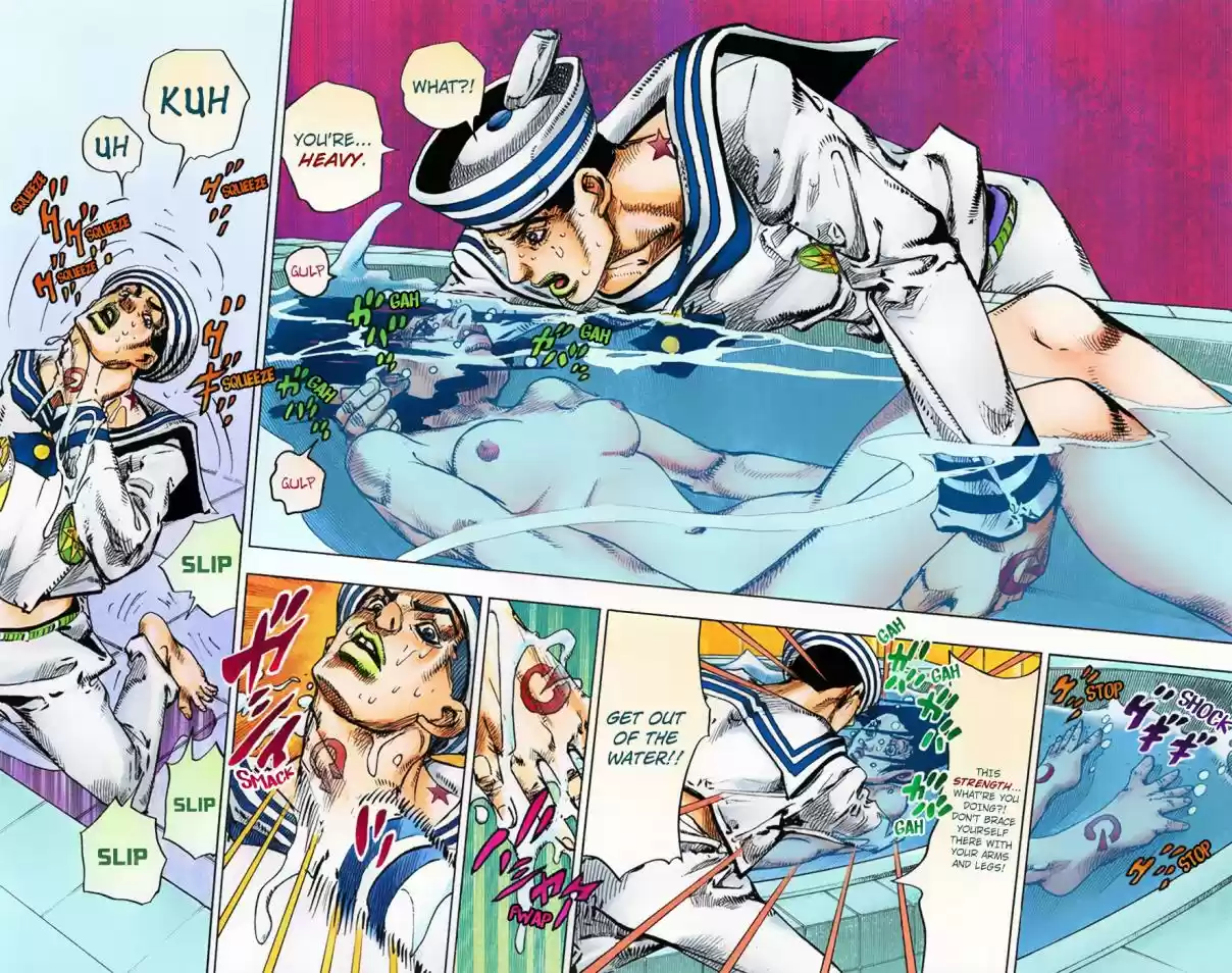 JoJo's Bizarre Adventure Part 8 JoJolion [Official Colored] Vol. 1 Ch. 4 Soft & Wet Part 3