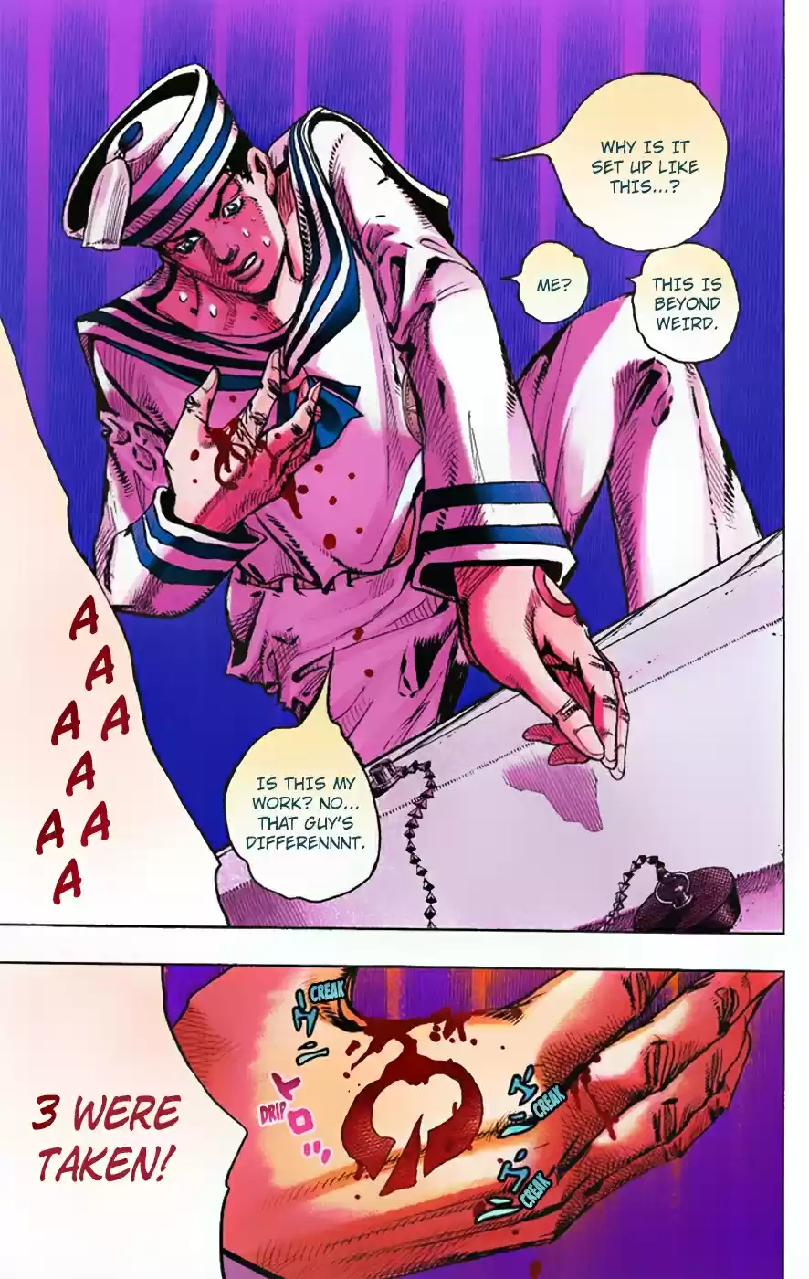 JoJo's Bizarre Adventure Part 8 JoJolion [Official Colored] Vol. 1 Ch. 4 Soft & Wet Part 3