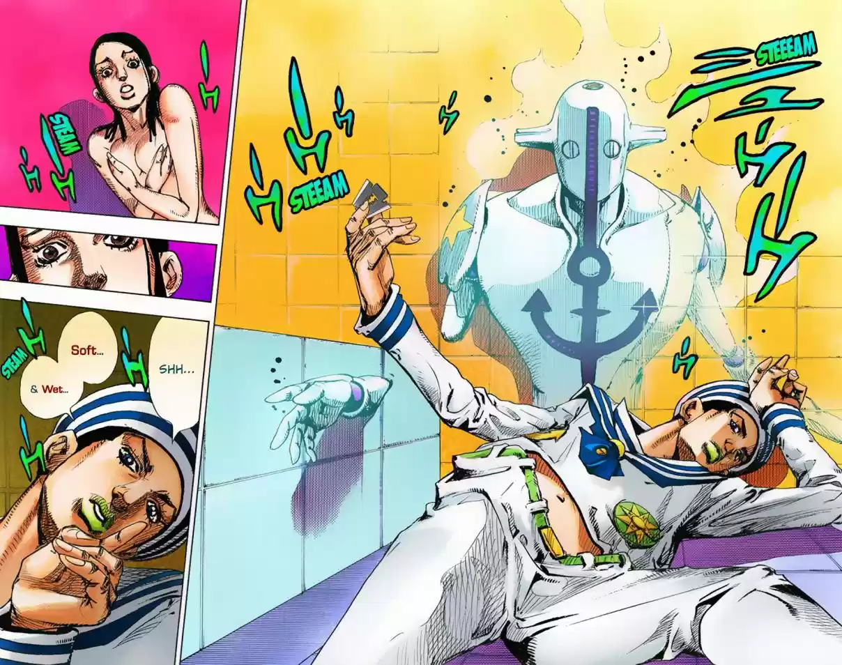 JoJo's Bizarre Adventure Part 8 JoJolion [Official Colored] Vol. 1 Ch. 4 Soft & Wet Part 3