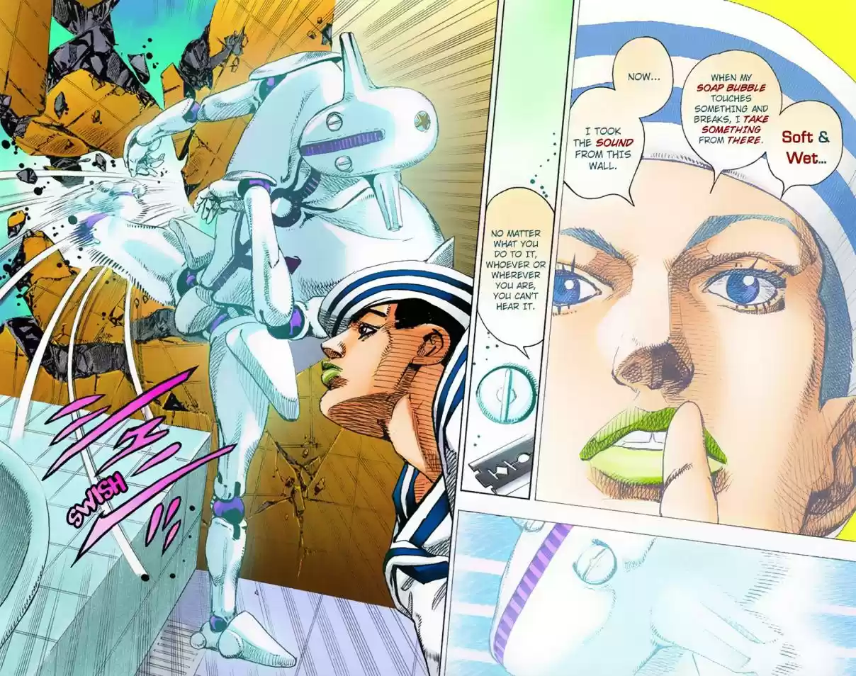 JoJo's Bizarre Adventure Part 8 JoJolion [Official Colored] Vol. 1 Ch. 4 Soft & Wet Part 3