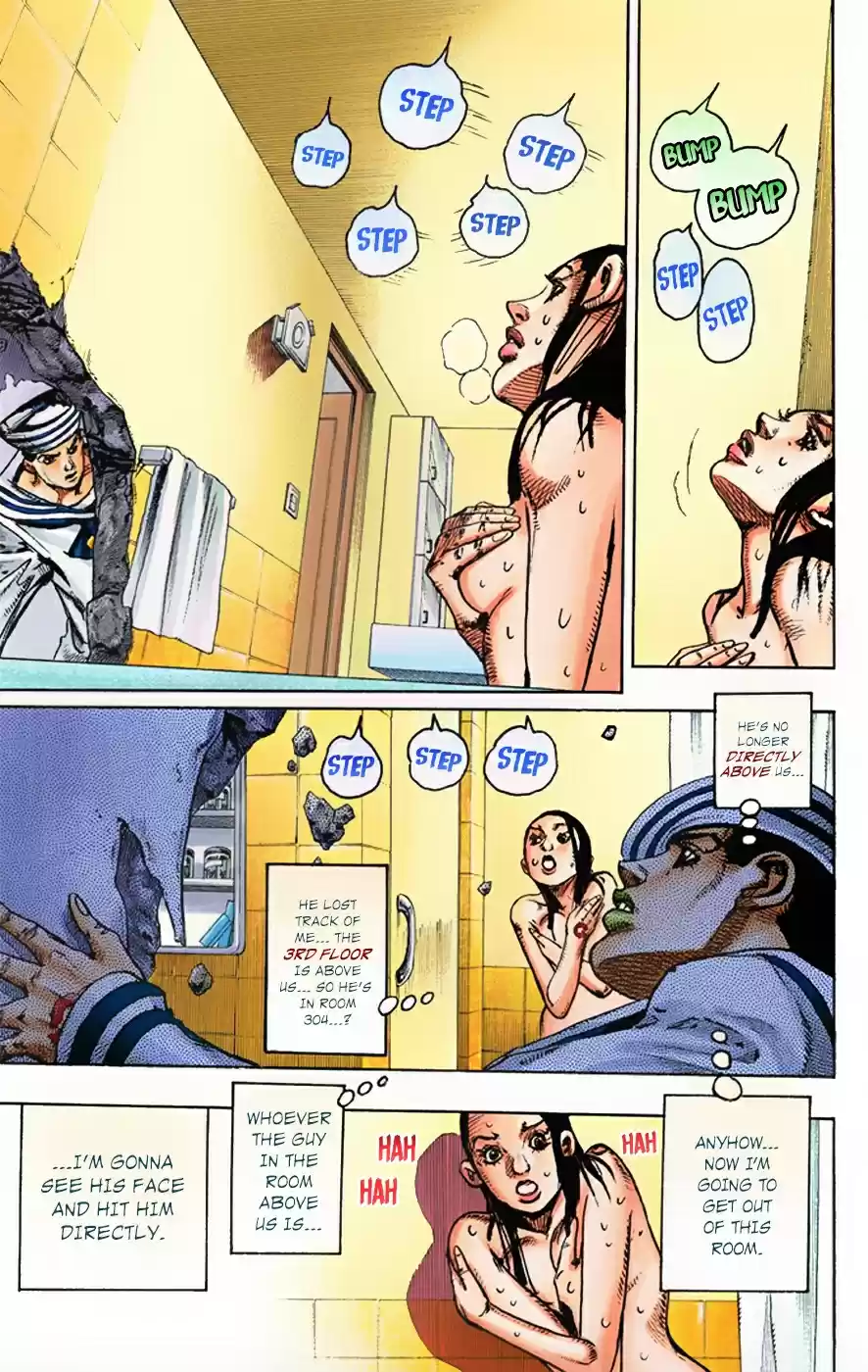 JoJo's Bizarre Adventure Part 8 JoJolion [Official Colored] Vol. 1 Ch. 4 Soft & Wet Part 3