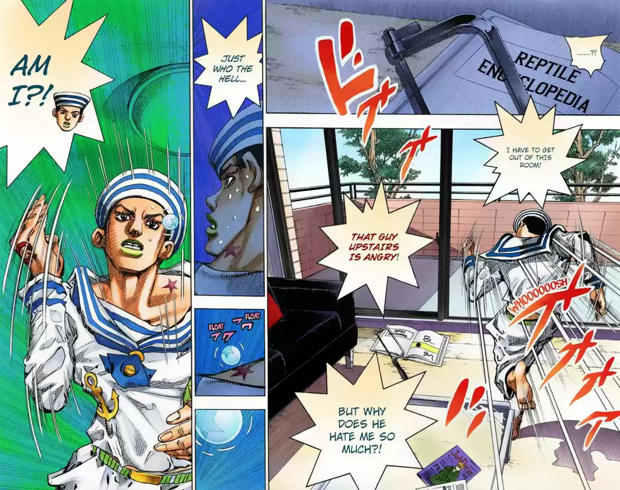 JoJo's Bizarre Adventure Part 8 JoJolion [Official Colored] Vol. 1 Ch. 5 Soft & Wet Part 4