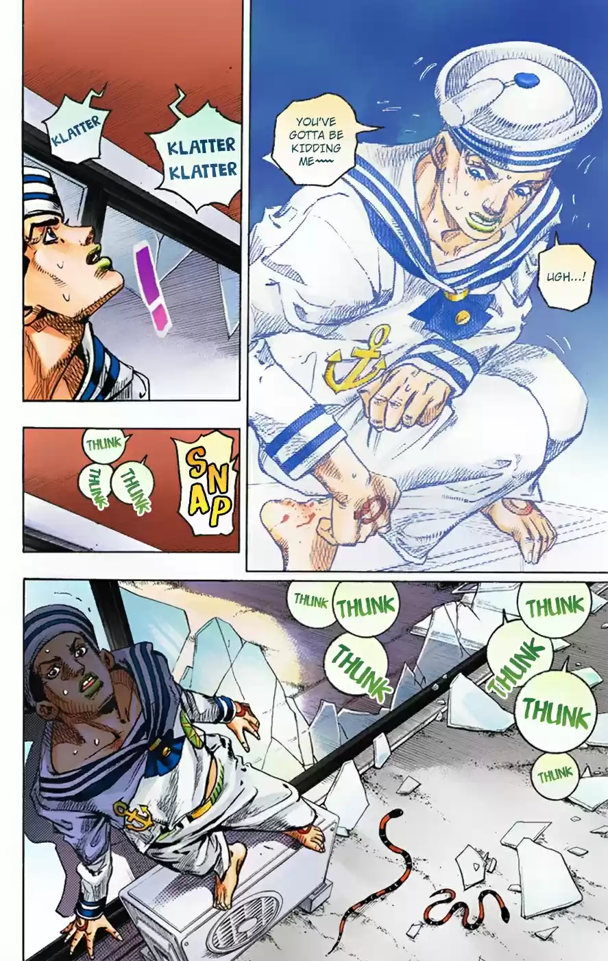 JoJo's Bizarre Adventure Part 8 JoJolion [Official Colored] Vol. 1 Ch. 5 Soft & Wet Part 4
