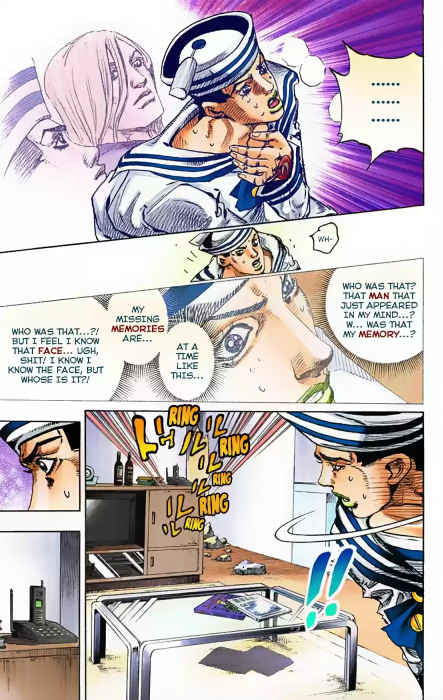 JoJo's Bizarre Adventure Part 8 JoJolion [Official Colored] Vol. 1 Ch. 5 Soft & Wet Part 4