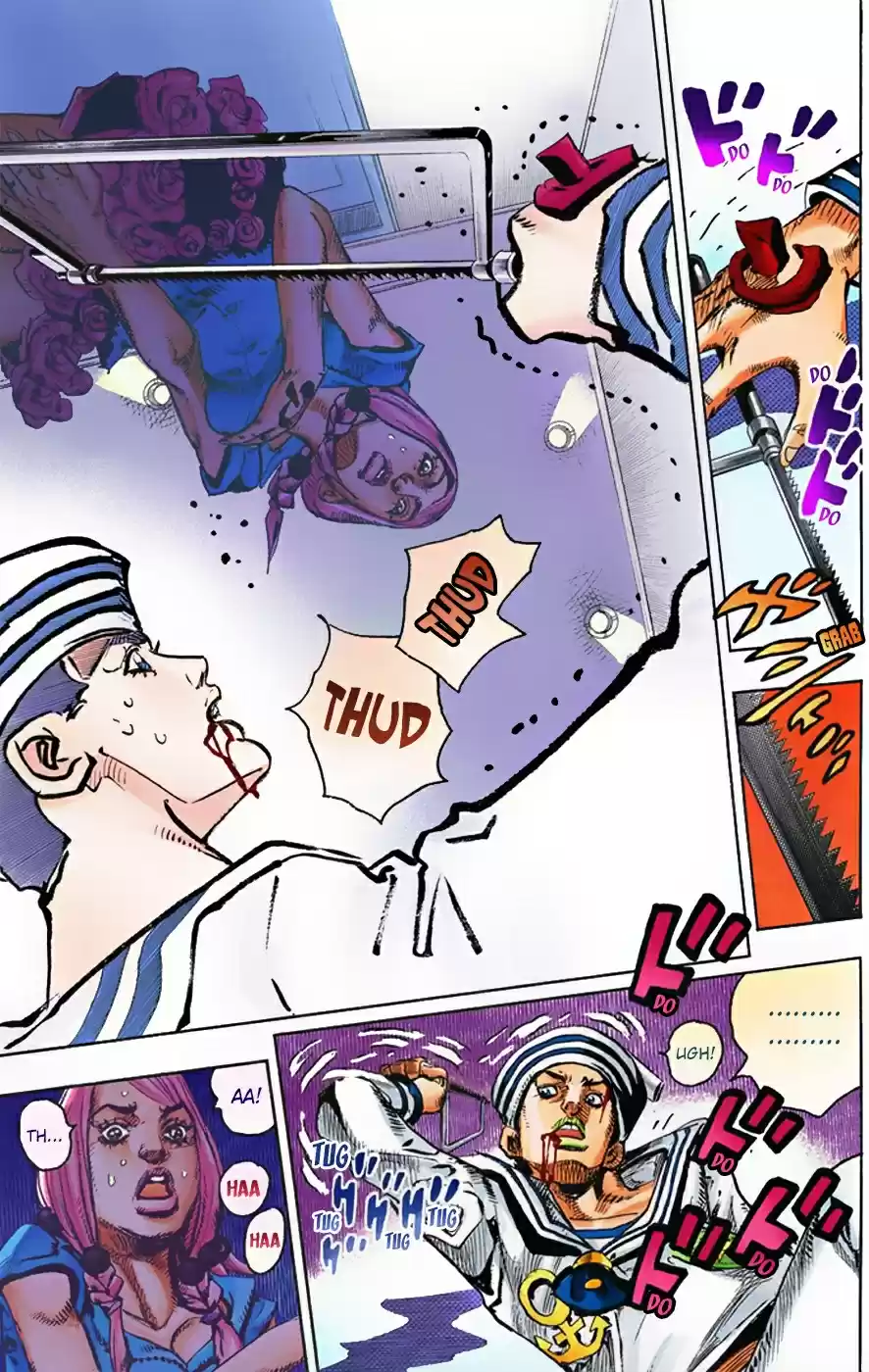 JoJo's Bizarre Adventure Part 8 JoJolion [Official Colored] Vol. 1 Ch. 5 Soft & Wet Part 4