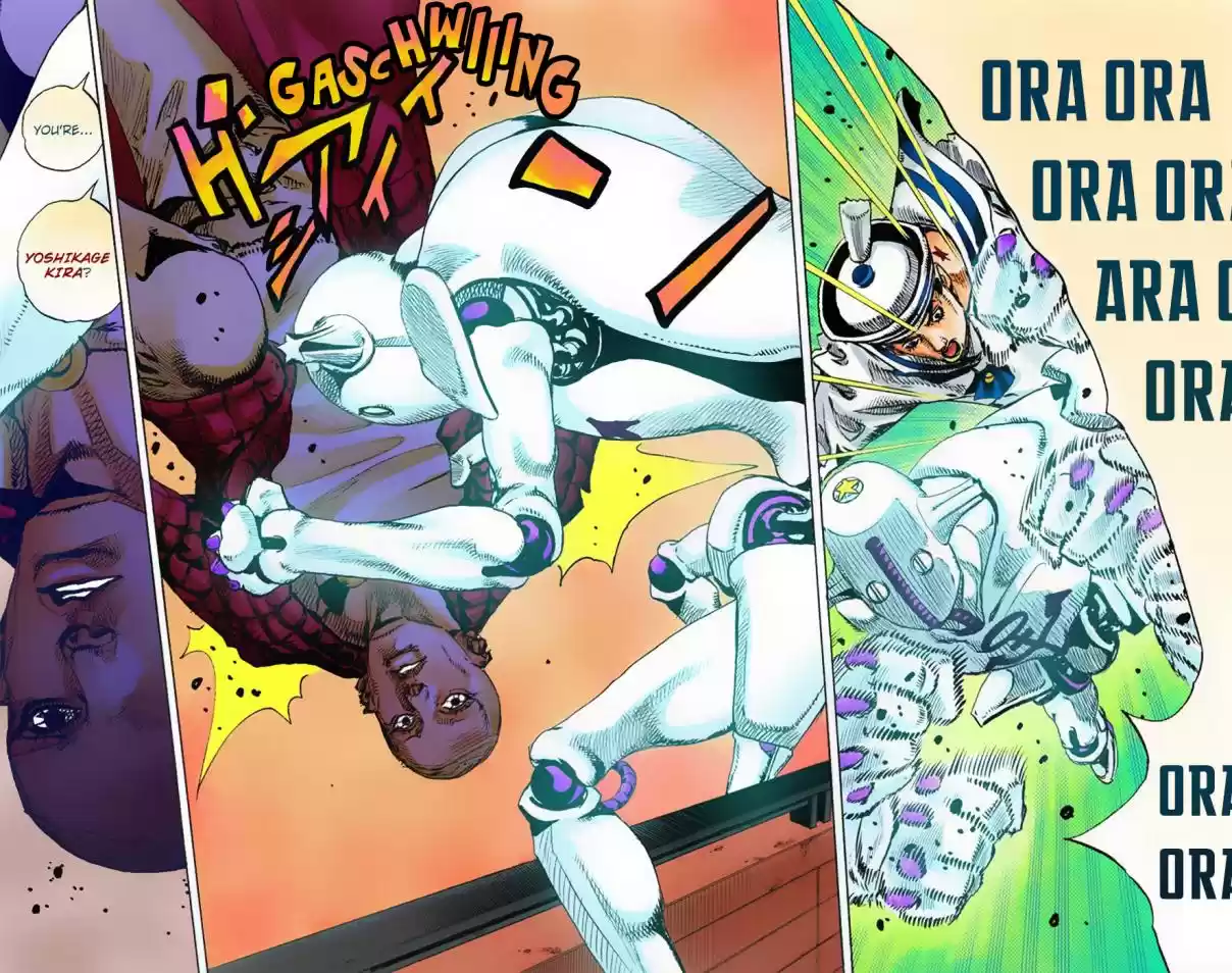JoJo's Bizarre Adventure Part 8 JoJolion [Official Colored] Vol. 1 Ch. 5 Soft & Wet Part 4