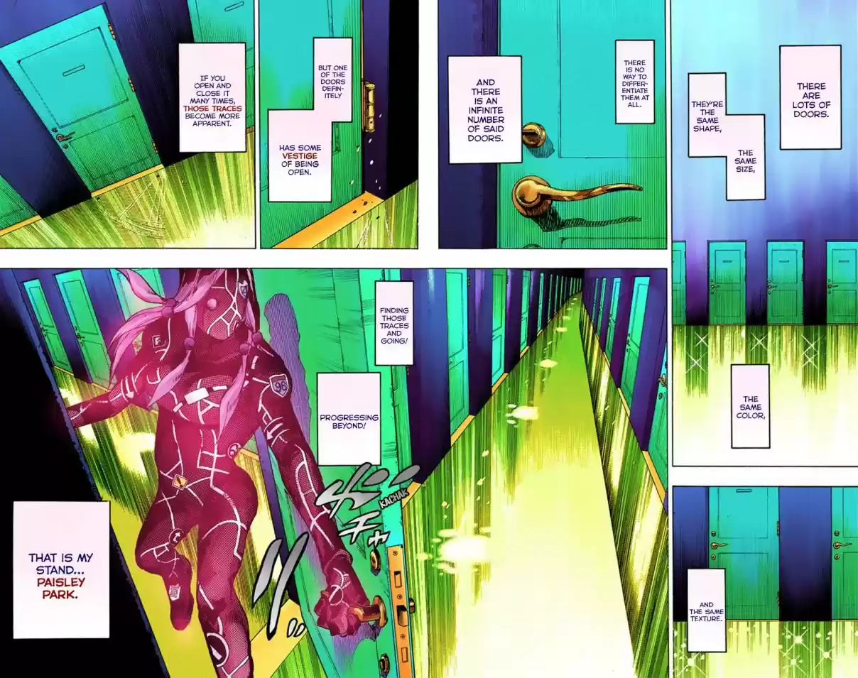 JoJo's Bizarre Adventure Part 8 JoJolion [Official Colored] Vol. 10 Ch. 40 Doobie Wah! Part 2