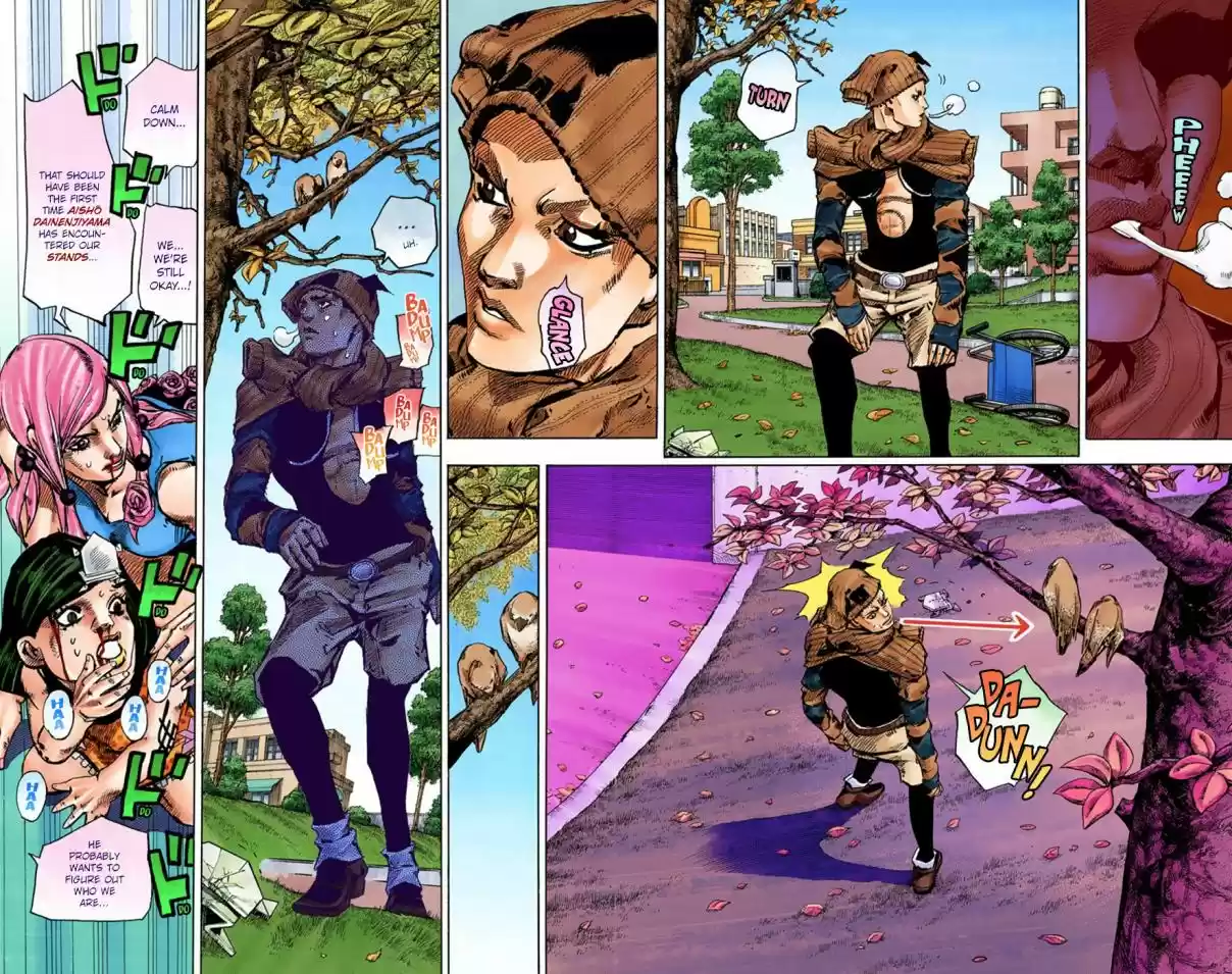 JoJo's Bizarre Adventure Part 8 JoJolion [Official Colored] Vol. 10 Ch. 40 Doobie Wah! Part 2