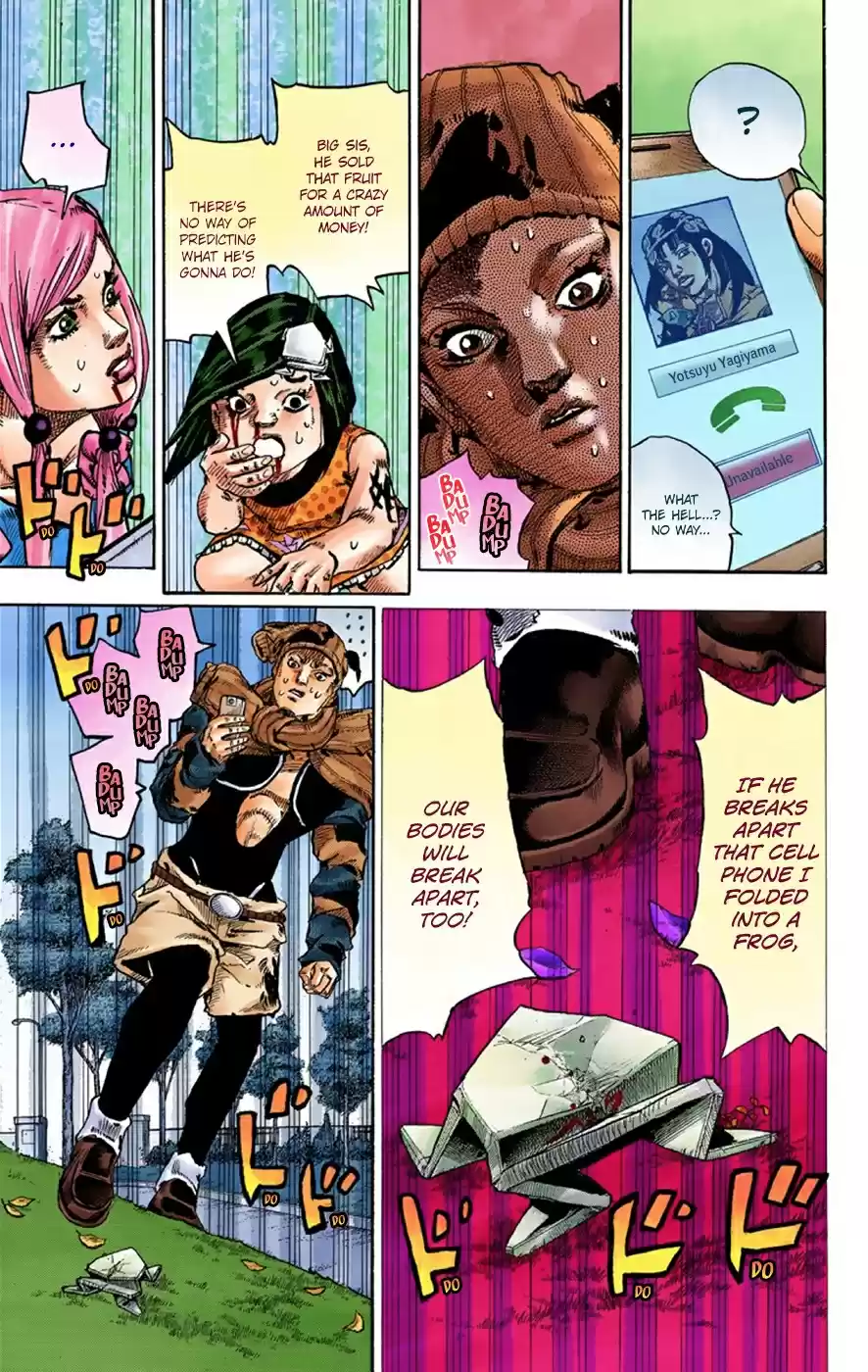 JoJo's Bizarre Adventure Part 8 JoJolion [Official Colored] Vol. 10 Ch. 40 Doobie Wah! Part 2