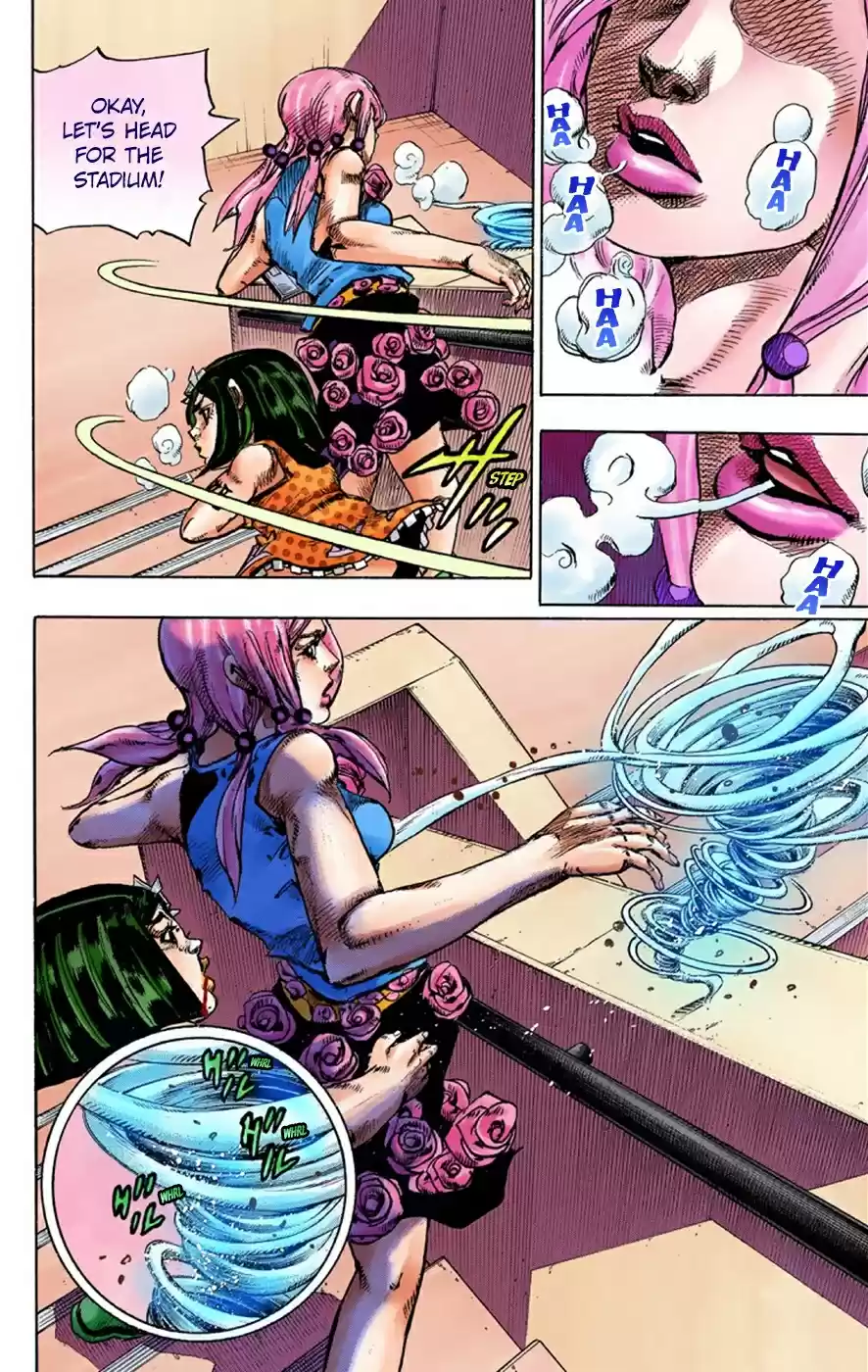 JoJo's Bizarre Adventure Part 8 JoJolion [Official Colored] Vol. 10 Ch. 40 Doobie Wah! Part 2