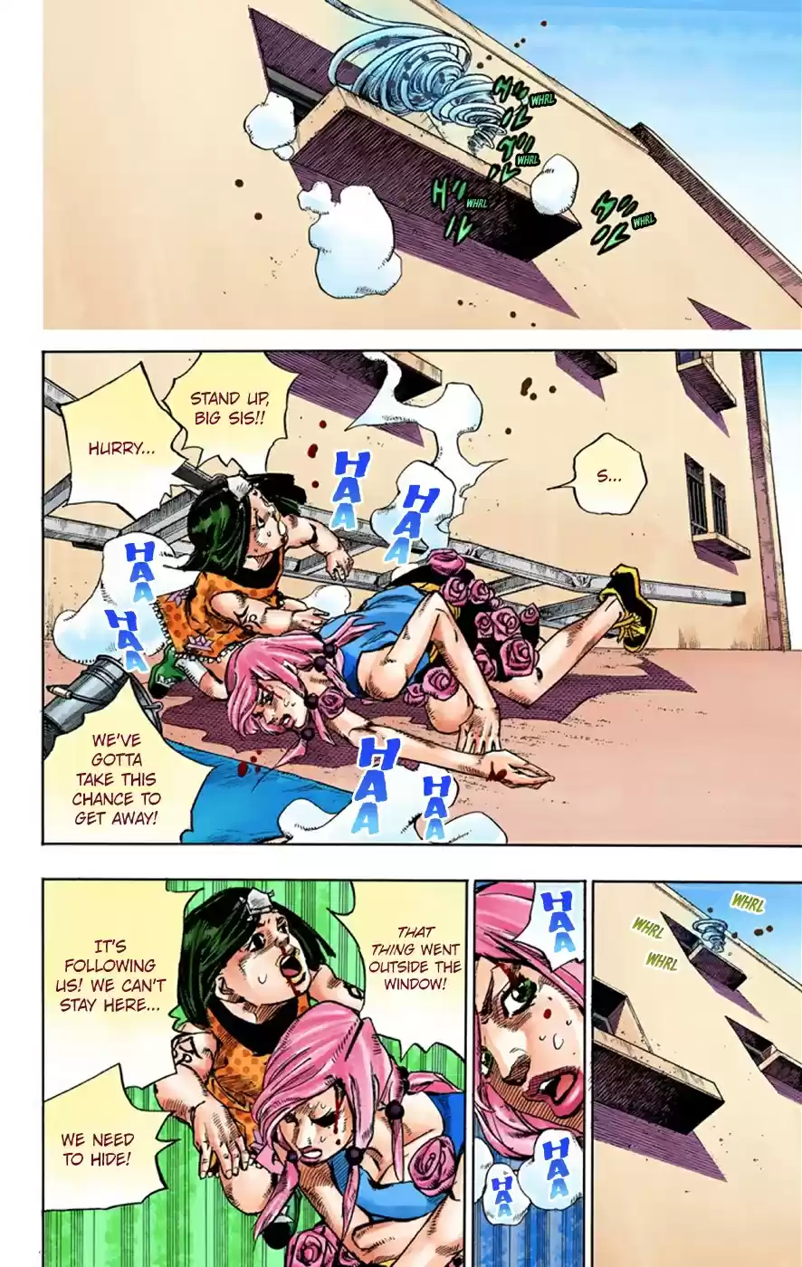 JoJo's Bizarre Adventure Part 8 JoJolion [Official Colored] Vol. 10 Ch. 41 Doobie Wah! Part 3
