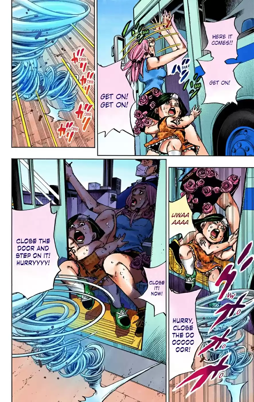 JoJo's Bizarre Adventure Part 8 JoJolion [Official Colored] Vol. 10 Ch. 41 Doobie Wah! Part 3