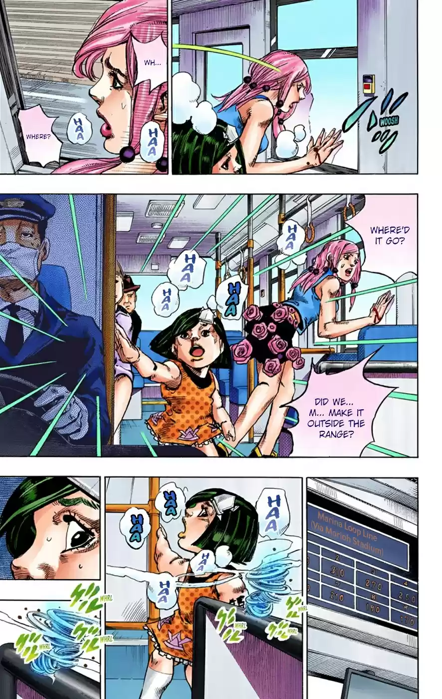 JoJo's Bizarre Adventure Part 8 JoJolion [Official Colored] Vol. 10 Ch. 41 Doobie Wah! Part 3