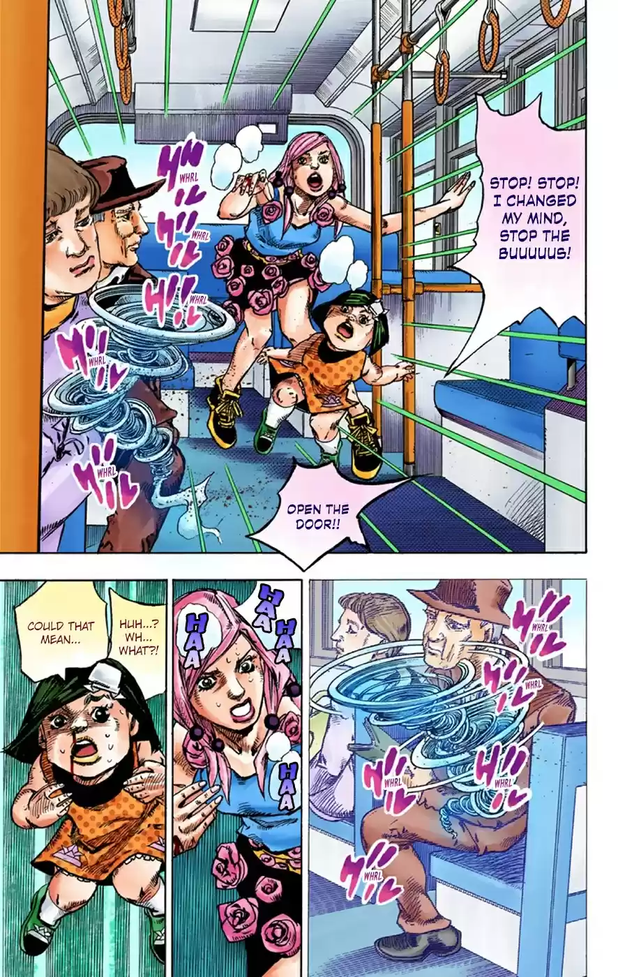 JoJo's Bizarre Adventure Part 8 JoJolion [Official Colored] Vol. 10 Ch. 41 Doobie Wah! Part 3