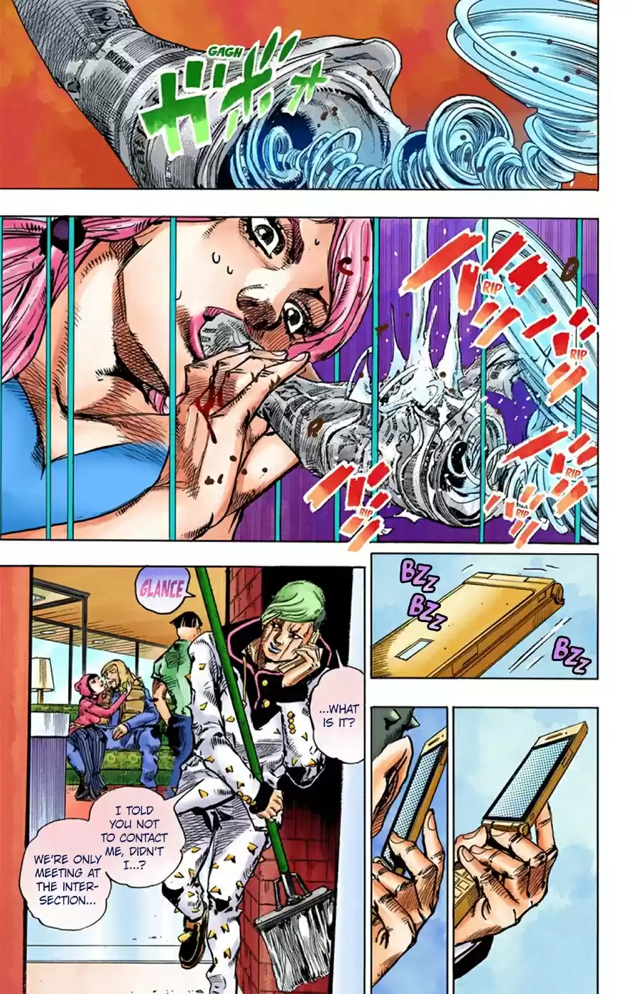 JoJo's Bizarre Adventure Part 8 JoJolion [Official Colored] Vol. 10 Ch. 41 Doobie Wah! Part 3