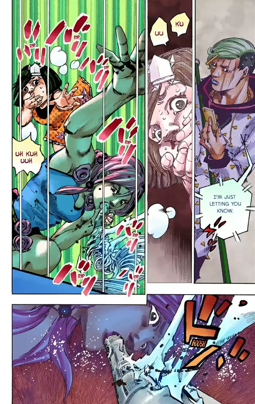 JoJo's Bizarre Adventure Part 8 JoJolion [Official Colored] Vol. 10 Ch. 41 Doobie Wah! Part 3