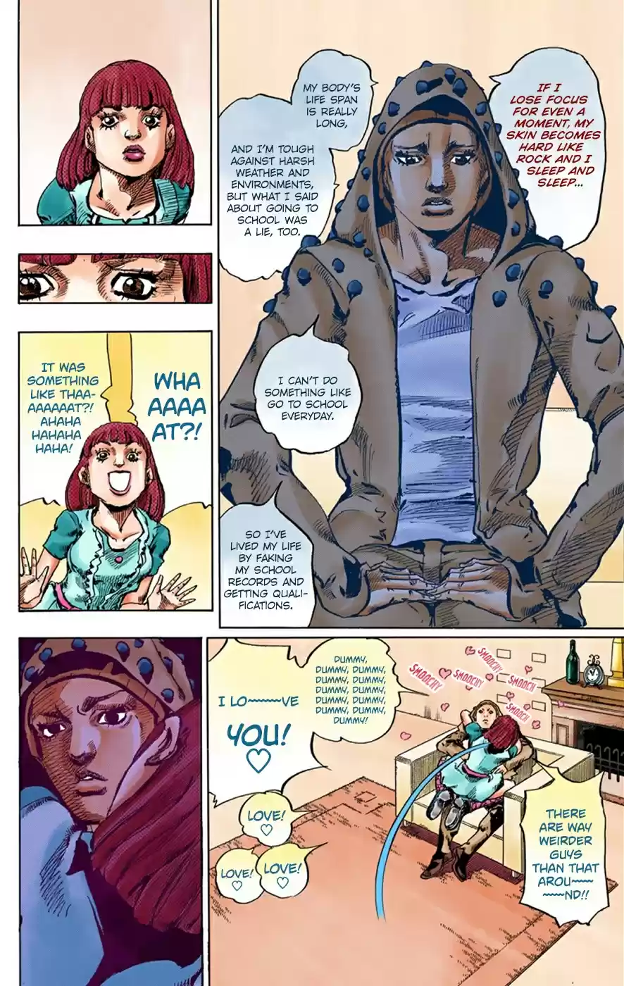 JoJo's Bizarre Adventure Part 8 JoJolion [Official Colored] Vol. 10 Ch. 42 Doobie Wah! Part 4