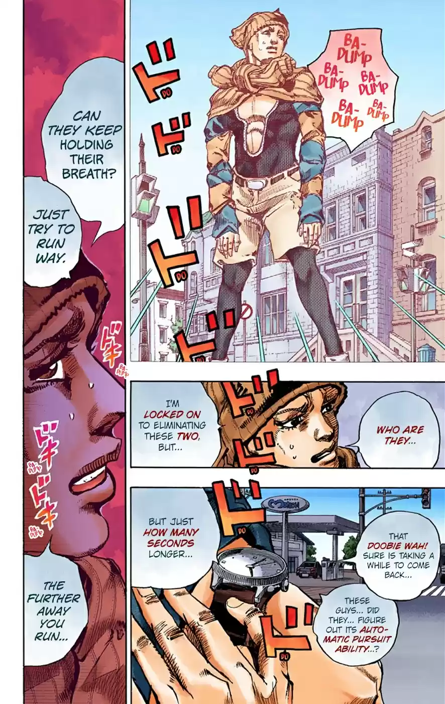 JoJo's Bizarre Adventure Part 8 JoJolion [Official Colored] Vol. 10 Ch. 42 Doobie Wah! Part 4