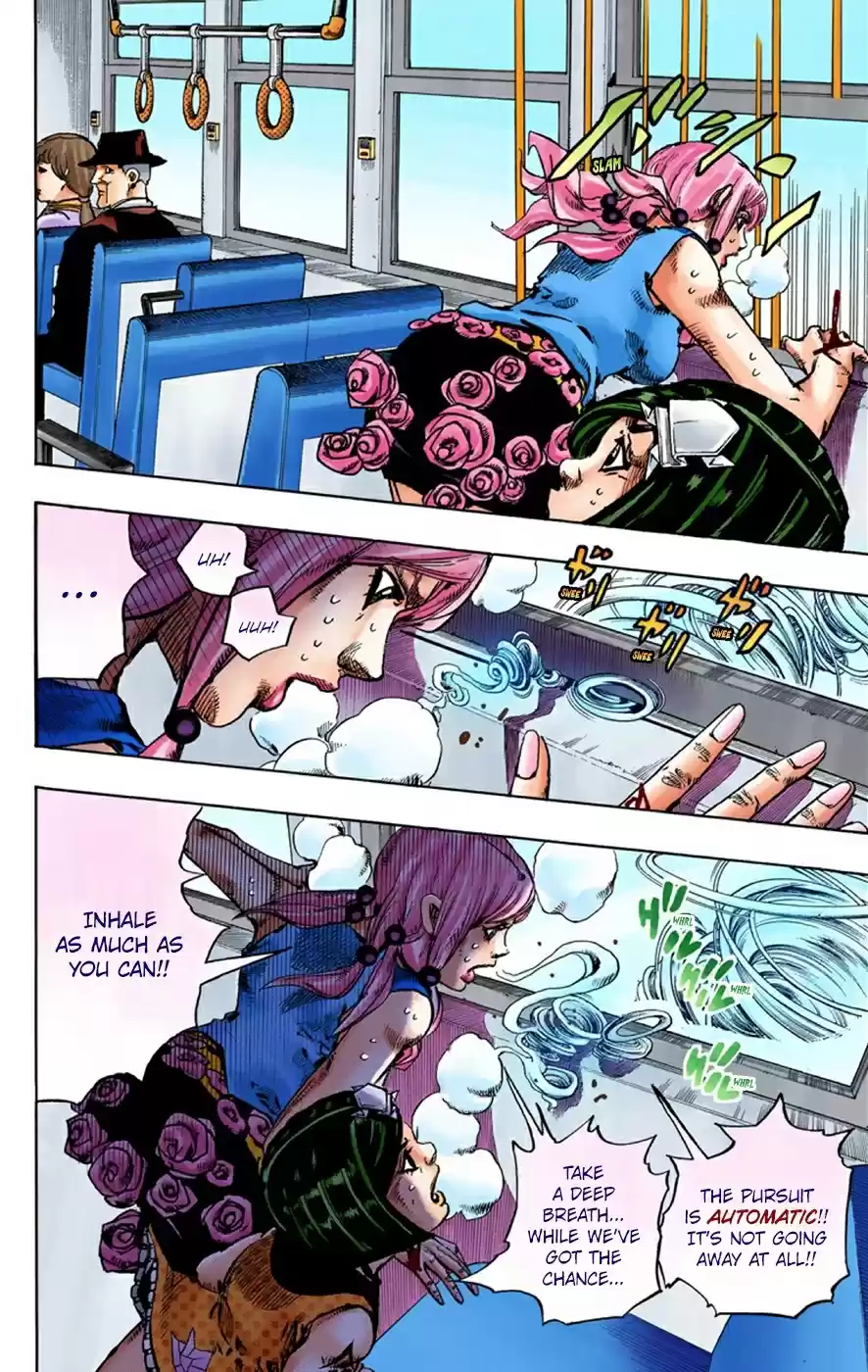 JoJo's Bizarre Adventure Part 8 JoJolion [Official Colored] Vol. 10 Ch. 42 Doobie Wah! Part 4