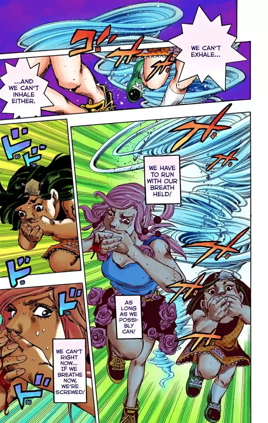 JoJo's Bizarre Adventure Part 8 JoJolion [Official Colored] Vol. 10 Ch. 42 Doobie Wah! Part 4