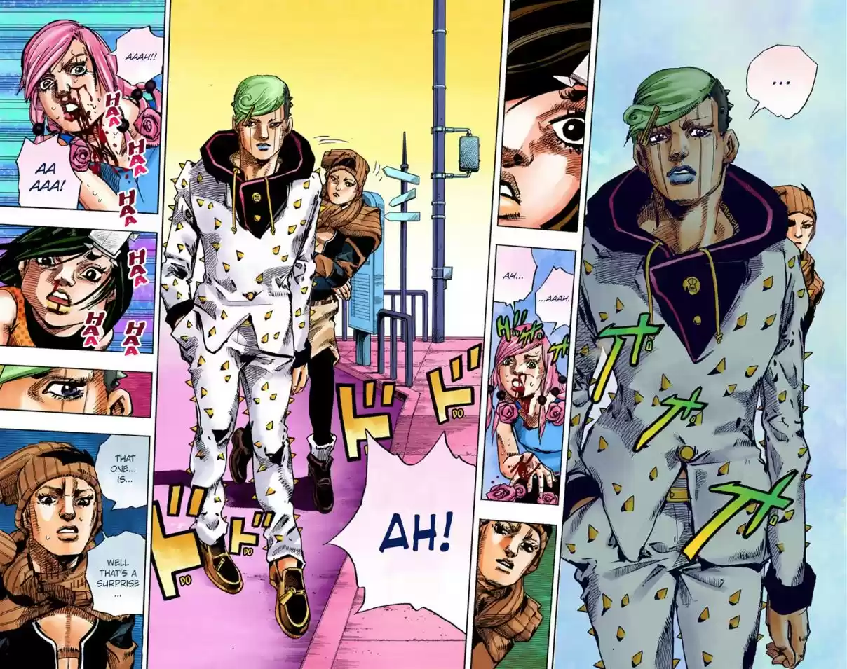 JoJo's Bizarre Adventure Part 8 JoJolion [Official Colored] Vol. 10 Ch. 42 Doobie Wah! Part 4