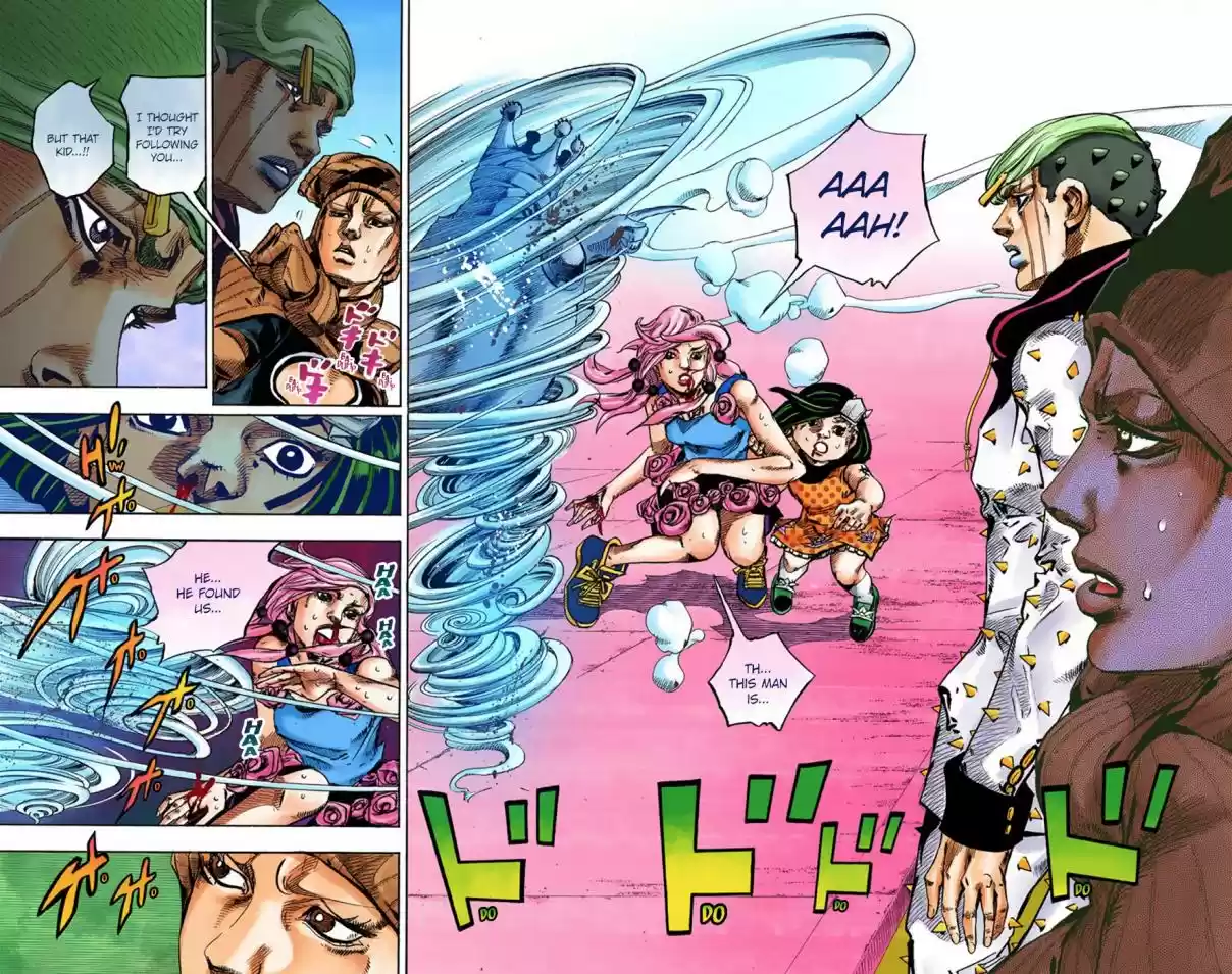 JoJo's Bizarre Adventure Part 8 JoJolion [Official Colored] Vol. 10 Ch. 42 Doobie Wah! Part 4