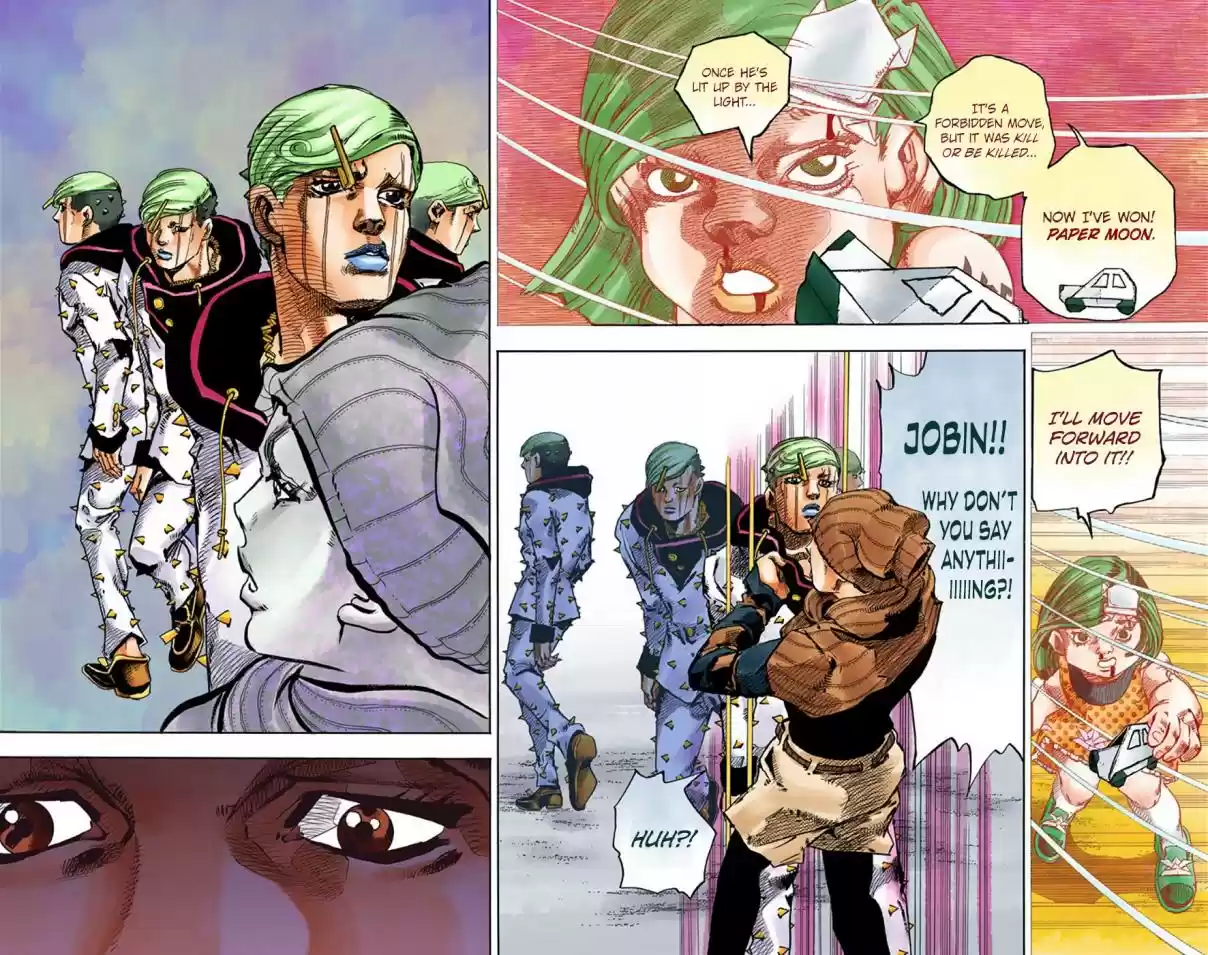 JoJo's Bizarre Adventure Part 8 JoJolion [Official Colored] Vol. 10 Ch. 42 Doobie Wah! Part 4