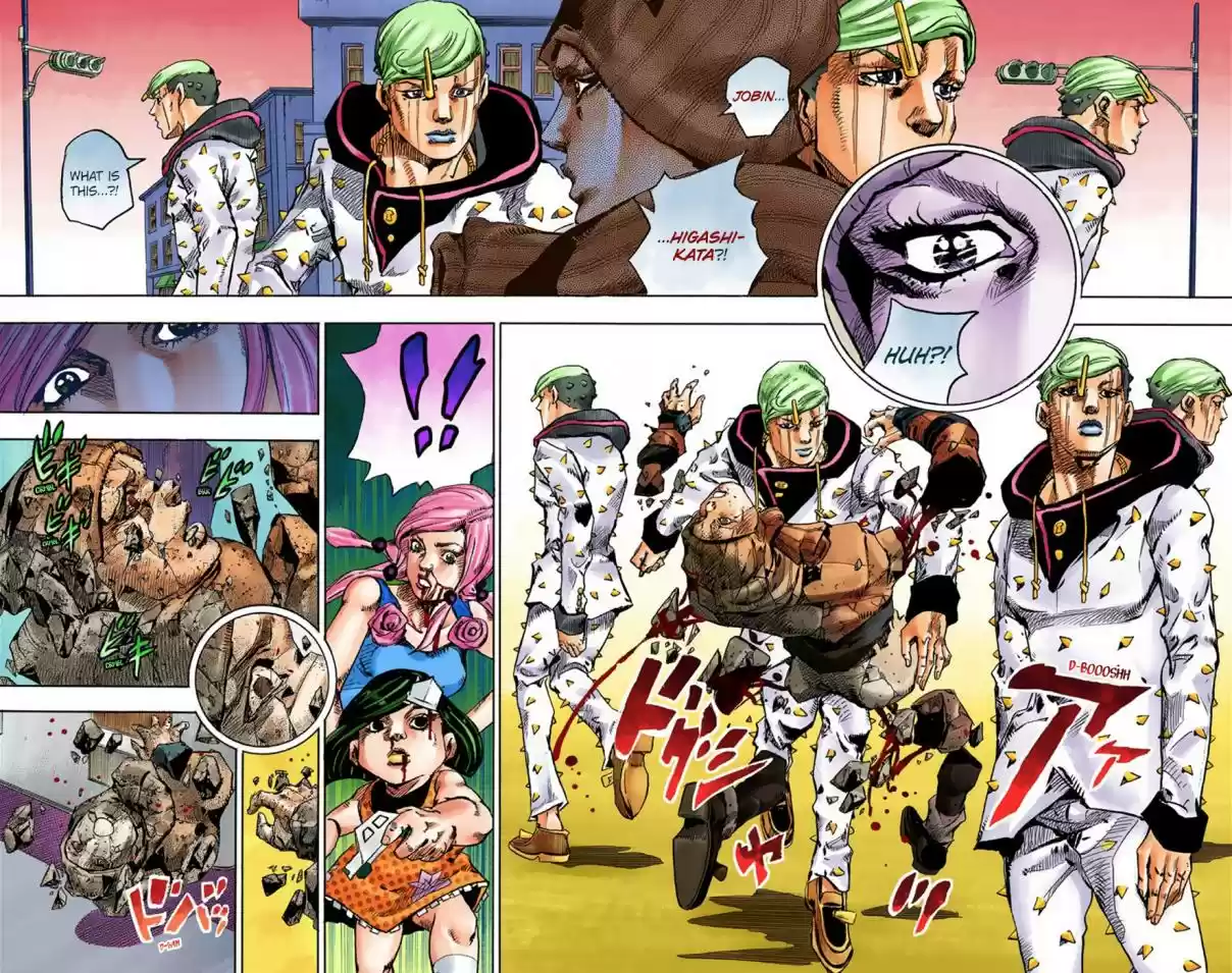 JoJo's Bizarre Adventure Part 8 JoJolion [Official Colored] Vol. 10 Ch. 42 Doobie Wah! Part 4