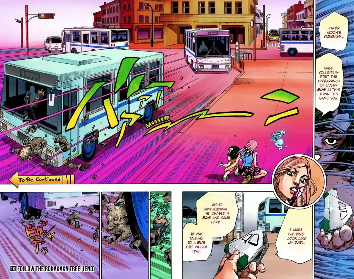 JoJo's Bizarre Adventure Part 8 JoJolion [Official Colored] Vol. 10 Ch. 42 Doobie Wah! Part 4
