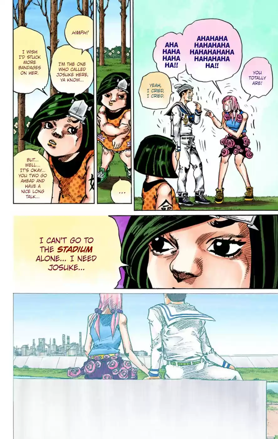 JoJo's Bizarre Adventure Part 8 JoJolion [Official Colored] Vol. 11 Ch. 43 Love Love Deluxe Part 1