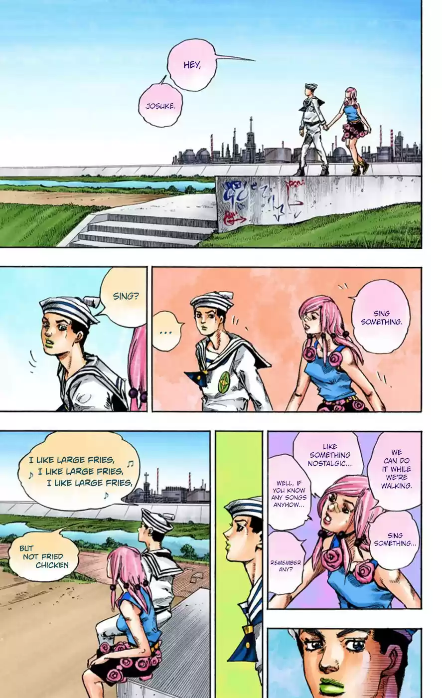 JoJo's Bizarre Adventure Part 8 JoJolion [Official Colored] Vol. 11 Ch. 43 Love Love Deluxe Part 1