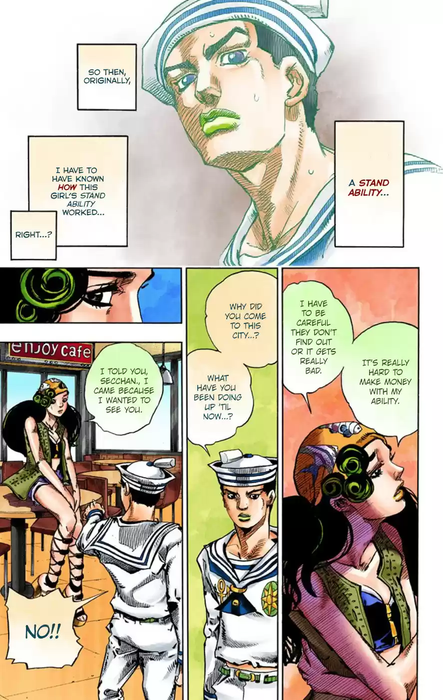 JoJo's Bizarre Adventure Part 8 JoJolion [Official Colored] Vol. 11 Ch. 44 Love Love Deluxe Part 2