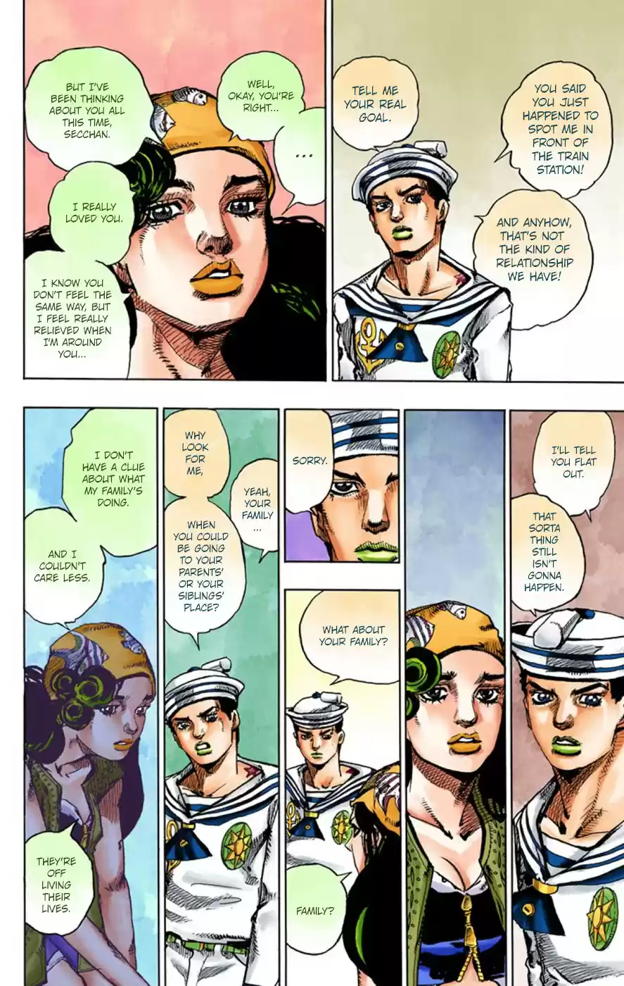 JoJo's Bizarre Adventure Part 8 JoJolion [Official Colored] Vol. 11 Ch. 44 Love Love Deluxe Part 2