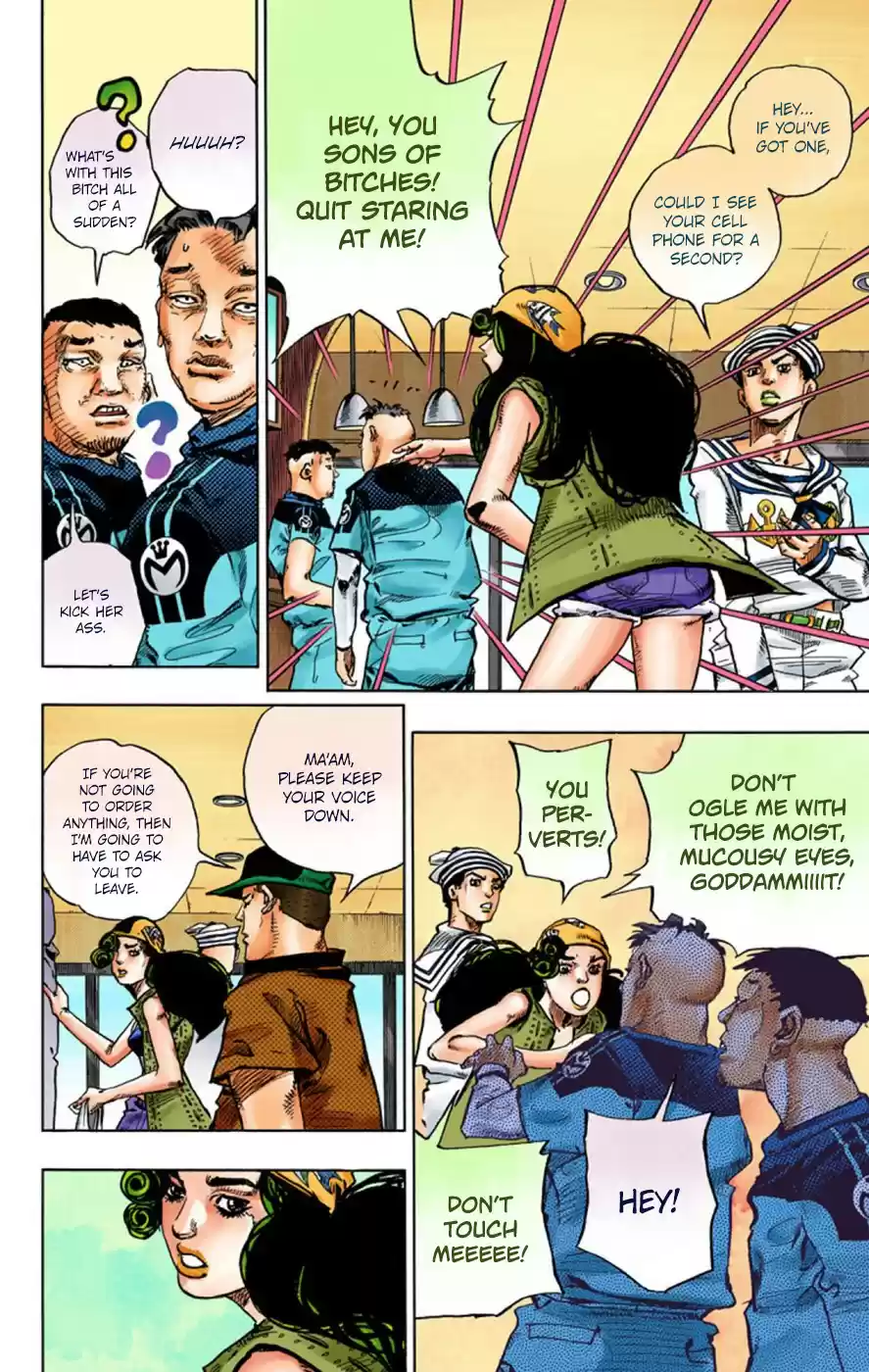 JoJo's Bizarre Adventure Part 8 JoJolion [Official Colored] Vol. 11 Ch. 44 Love Love Deluxe Part 2