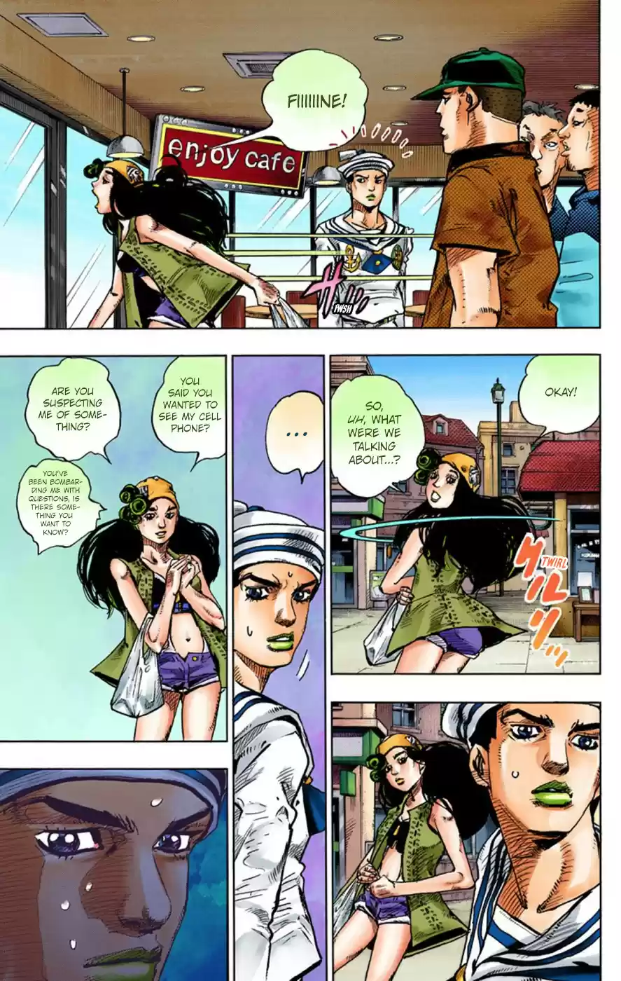 JoJo's Bizarre Adventure Part 8 JoJolion [Official Colored] Vol. 11 Ch. 44 Love Love Deluxe Part 2