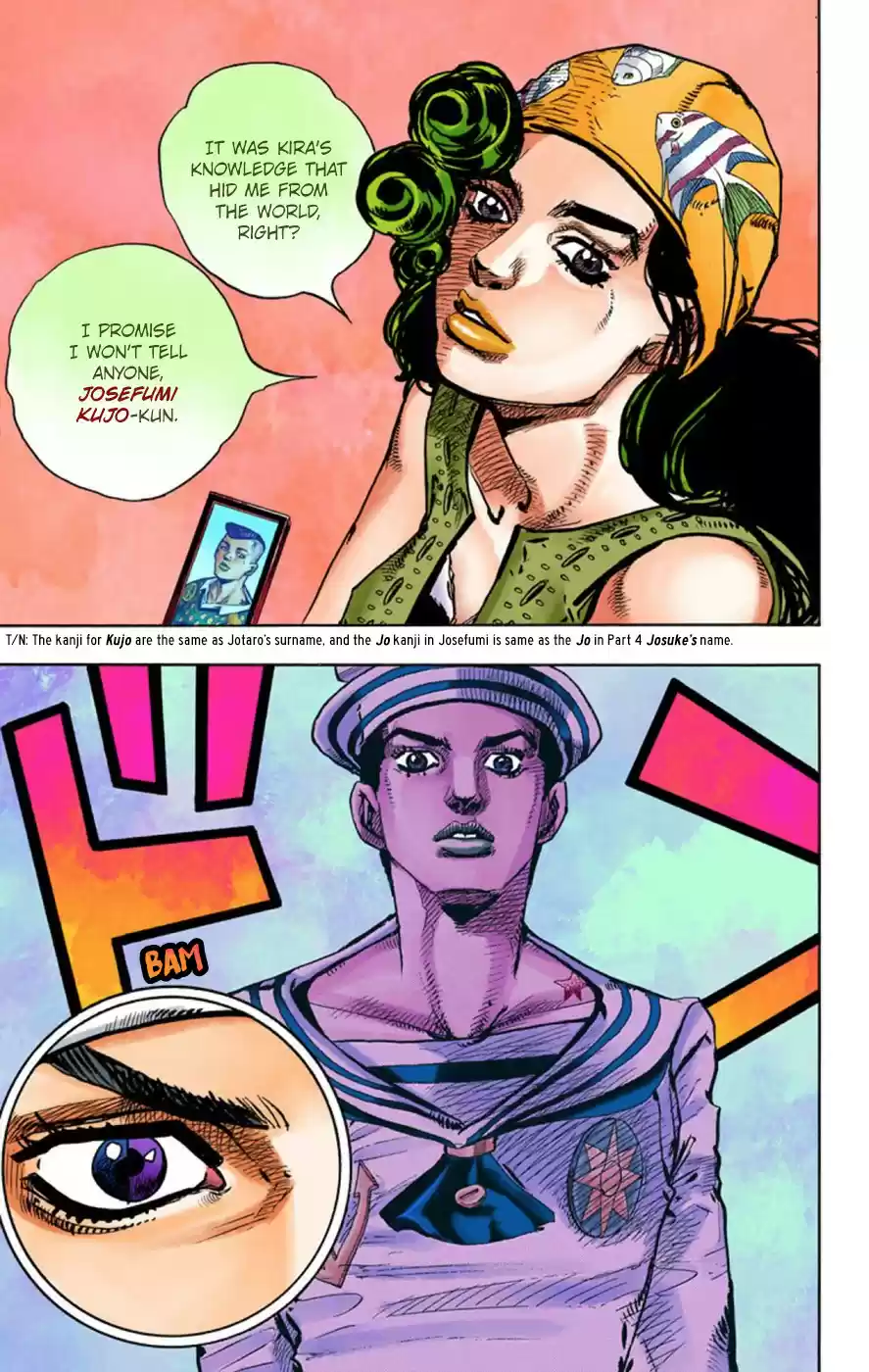 JoJo's Bizarre Adventure Part 8 JoJolion [Official Colored] Vol. 11 Ch. 44 Love Love Deluxe Part 2