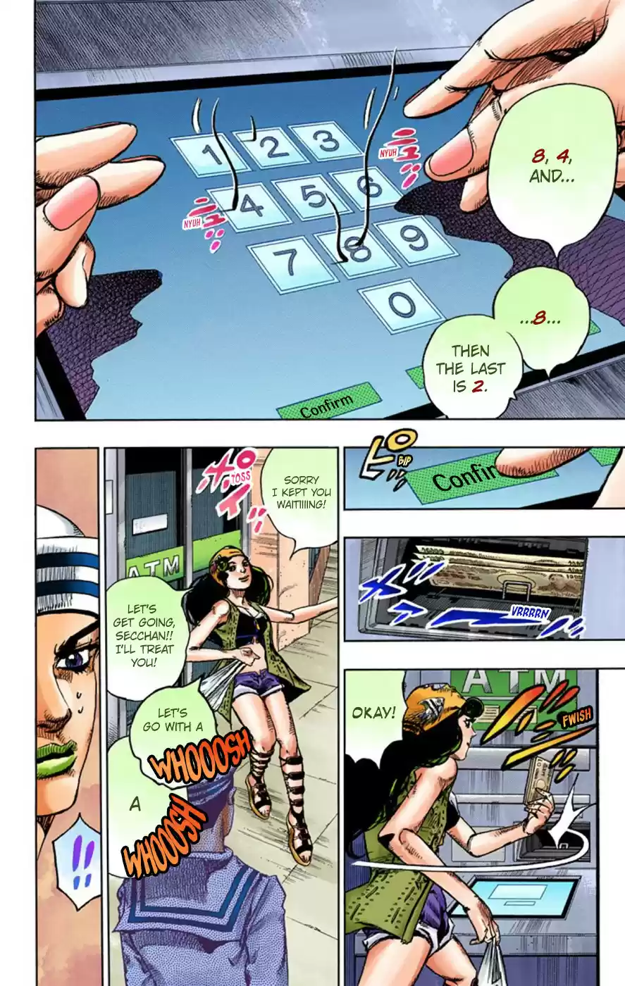 JoJo's Bizarre Adventure Part 8 JoJolion [Official Colored] Vol. 11 Ch. 44 Love Love Deluxe Part 2