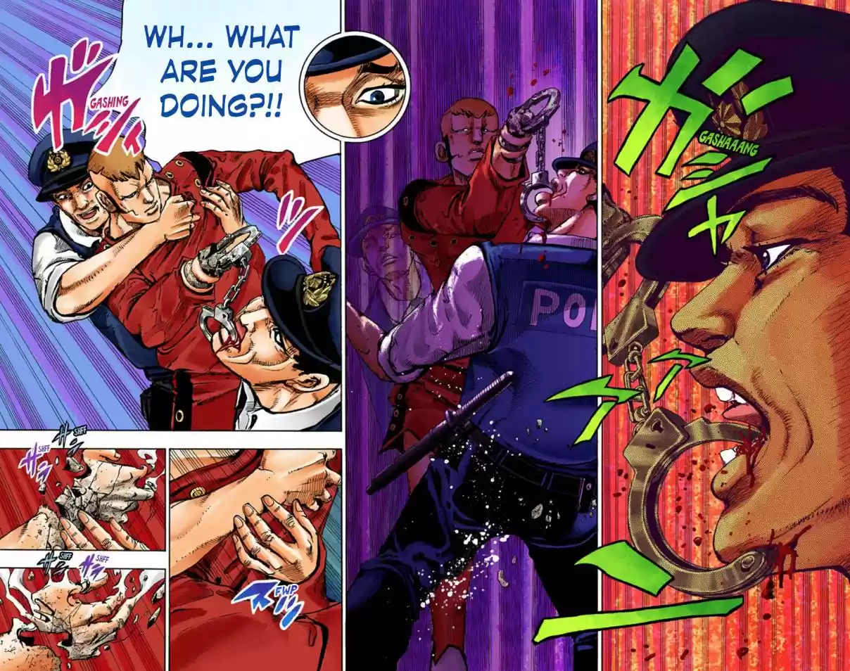 JoJo's Bizarre Adventure Part 8 JoJolion [Official Colored] Vol. 11 Ch. 44 Love Love Deluxe Part 2