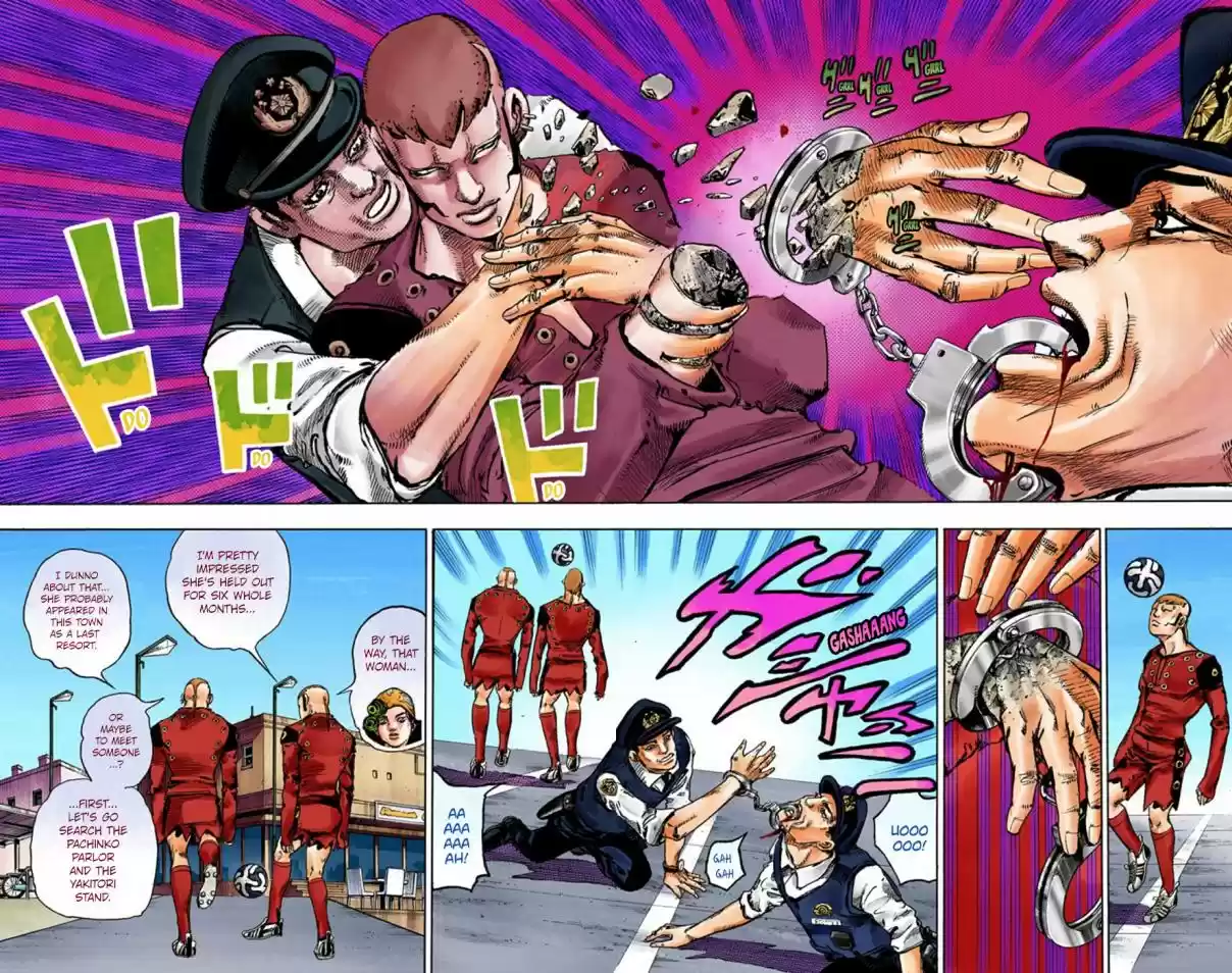 JoJo's Bizarre Adventure Part 8 JoJolion [Official Colored] Vol. 11 Ch. 44 Love Love Deluxe Part 2